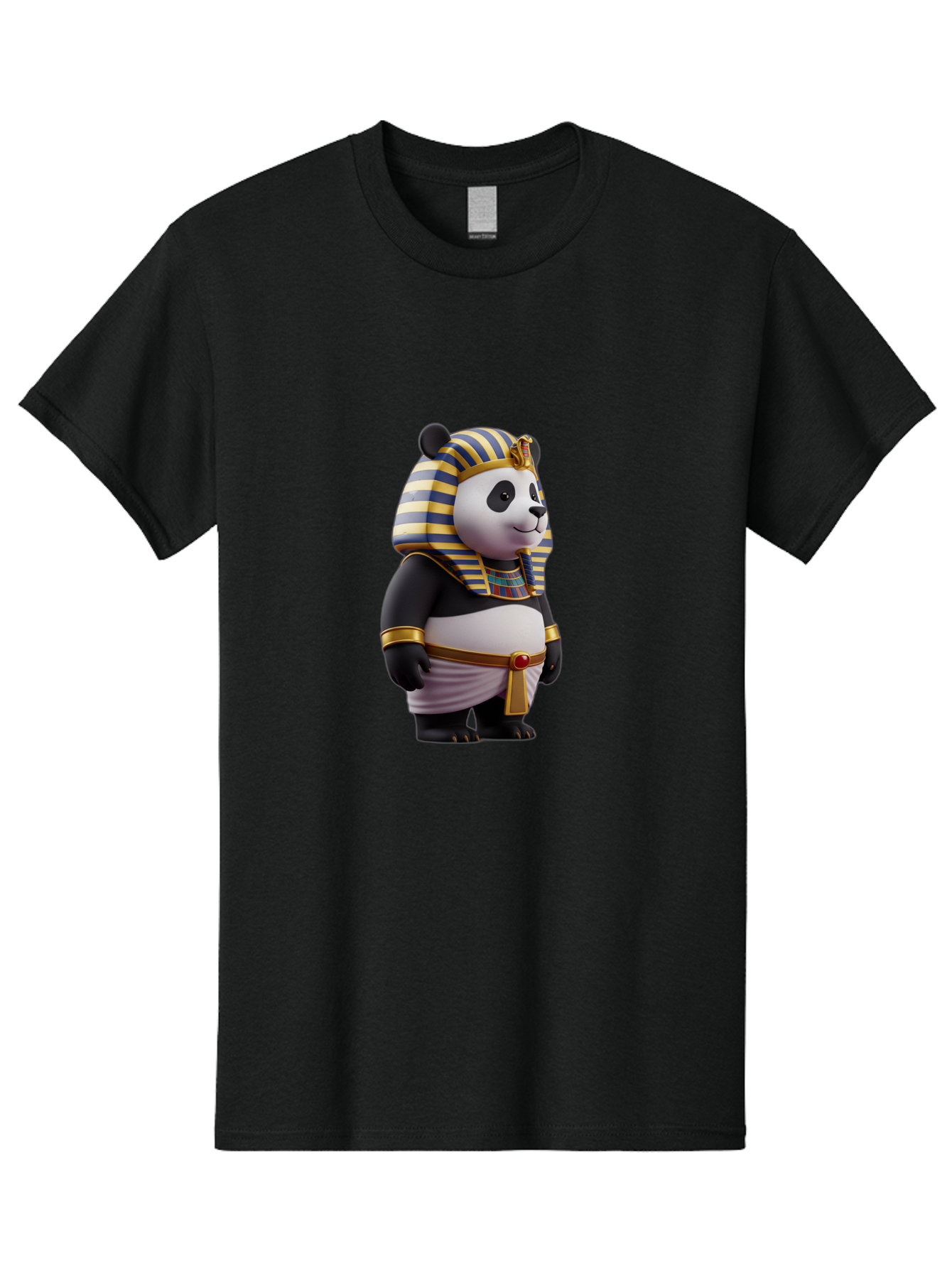 Panda-Pharaoh-5 Men'S Graphic Tee, 100% Cotton, Comfortable Casual Summer Wear, Machine Washable, Vintage Camera, Old Camera, Antique Camera, Black Camera, Classic Photography, Photography Equipment, Nostalgic Device, Film Camera, Camera Art Baf307