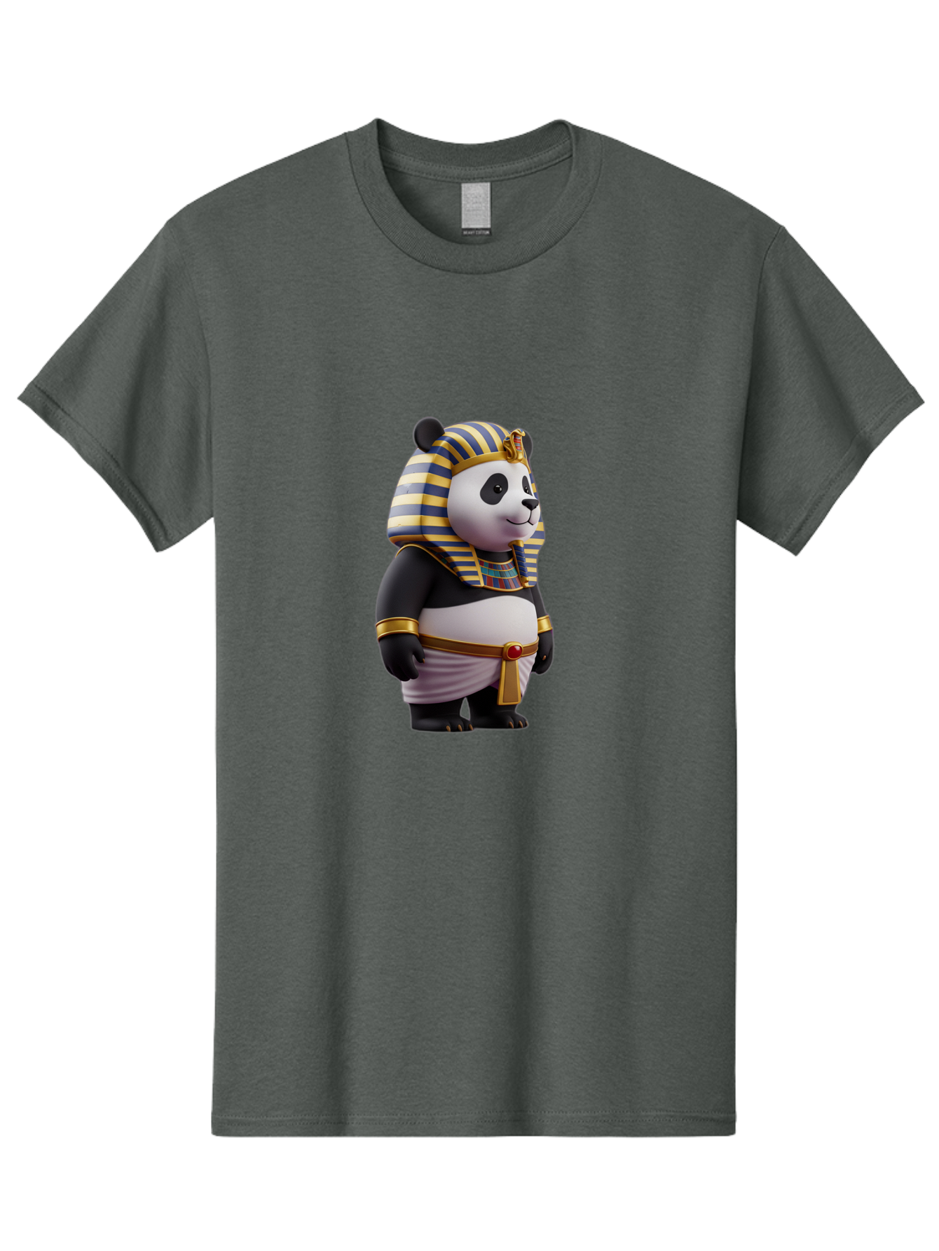 Panda-Pharaoh-5 Men'S Graphic Tee, 100% Cotton, Comfortable Casual Summer Wear, Machine Washable, Vintage Camera, Old Camera, Antique Camera, Black Camera, Classic Photography, Photography Equipment, Nostalgic Device, Film Camera, Camera Art Baf307