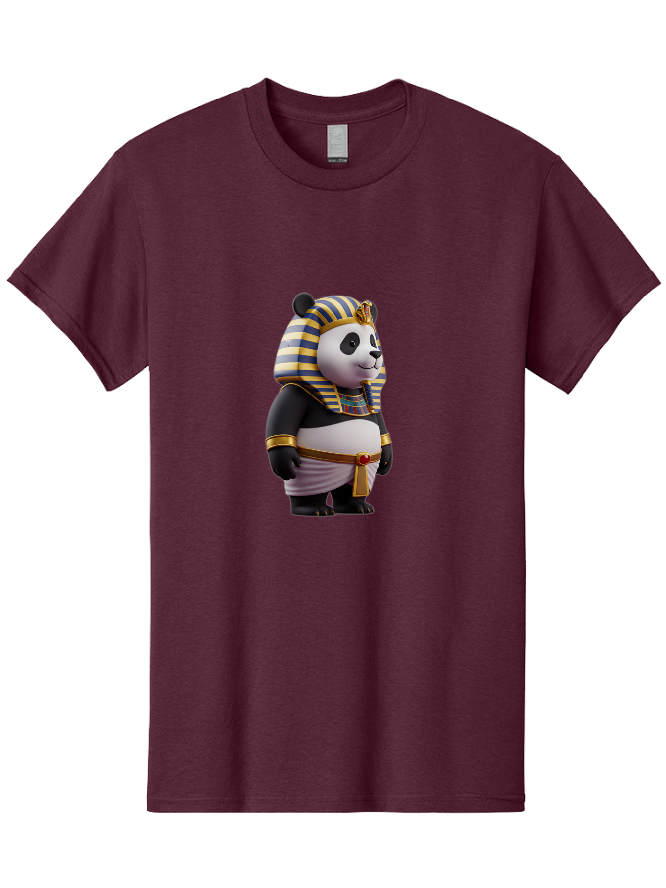 Panda-Pharaoh-5 Men'S Graphic Tee, 100% Cotton, Comfortable Casual Summer Wear, Machine Washable, Vintage Camera, Old Camera, Antique Camera, Black Camera, Classic Photography, Photography Equipment, Nostalgic Device, Film Camera, Camera Art Baf307