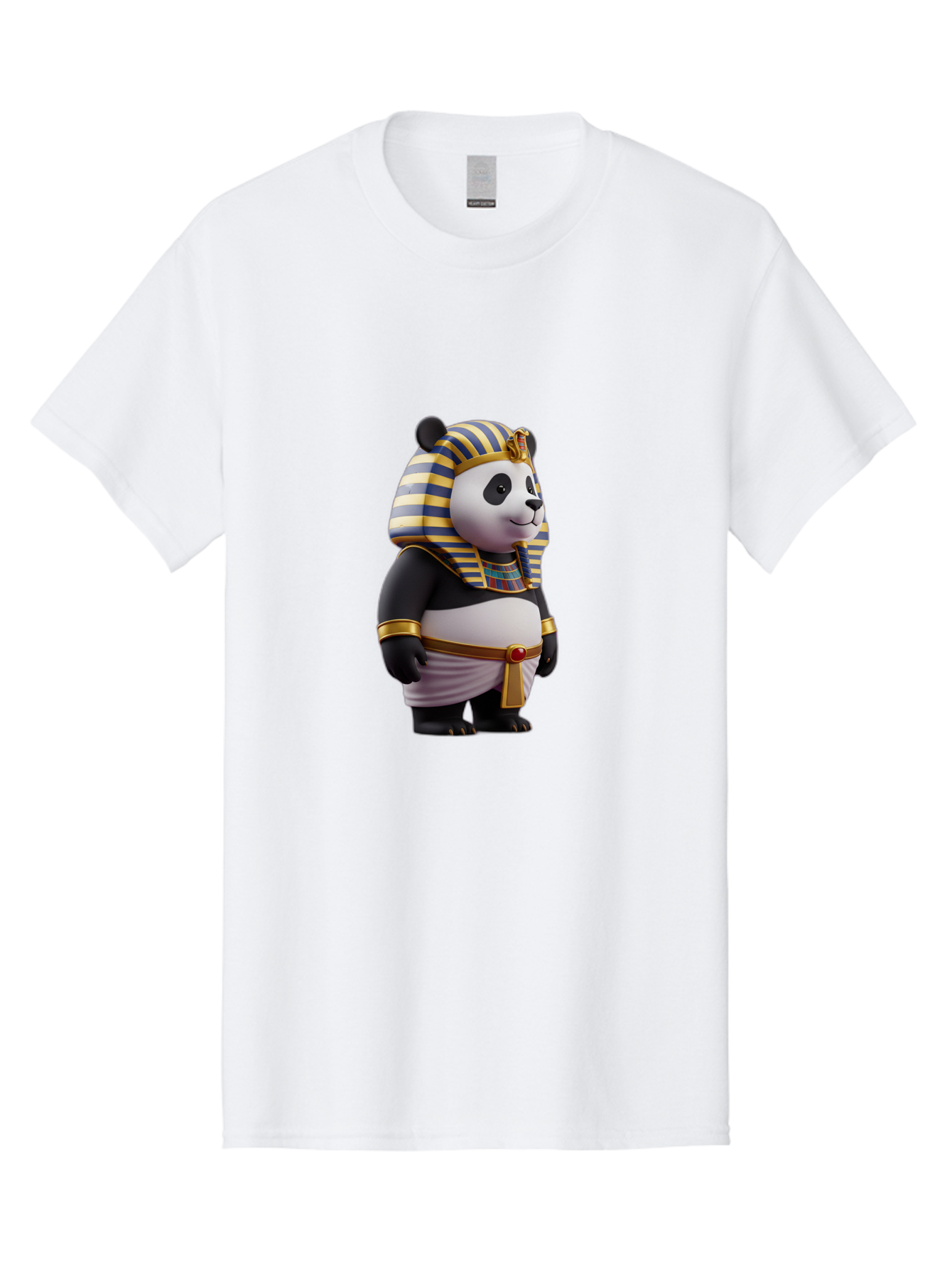 Panda-Pharaoh-5 Men'S Graphic Tee, 100% Cotton, Comfortable Casual Summer Wear, Machine Washable, Vintage Camera, Old Camera, Antique Camera, Black Camera, Classic Photography, Photography Equipment, Nostalgic Device, Film Camera, Camera Art Baf307