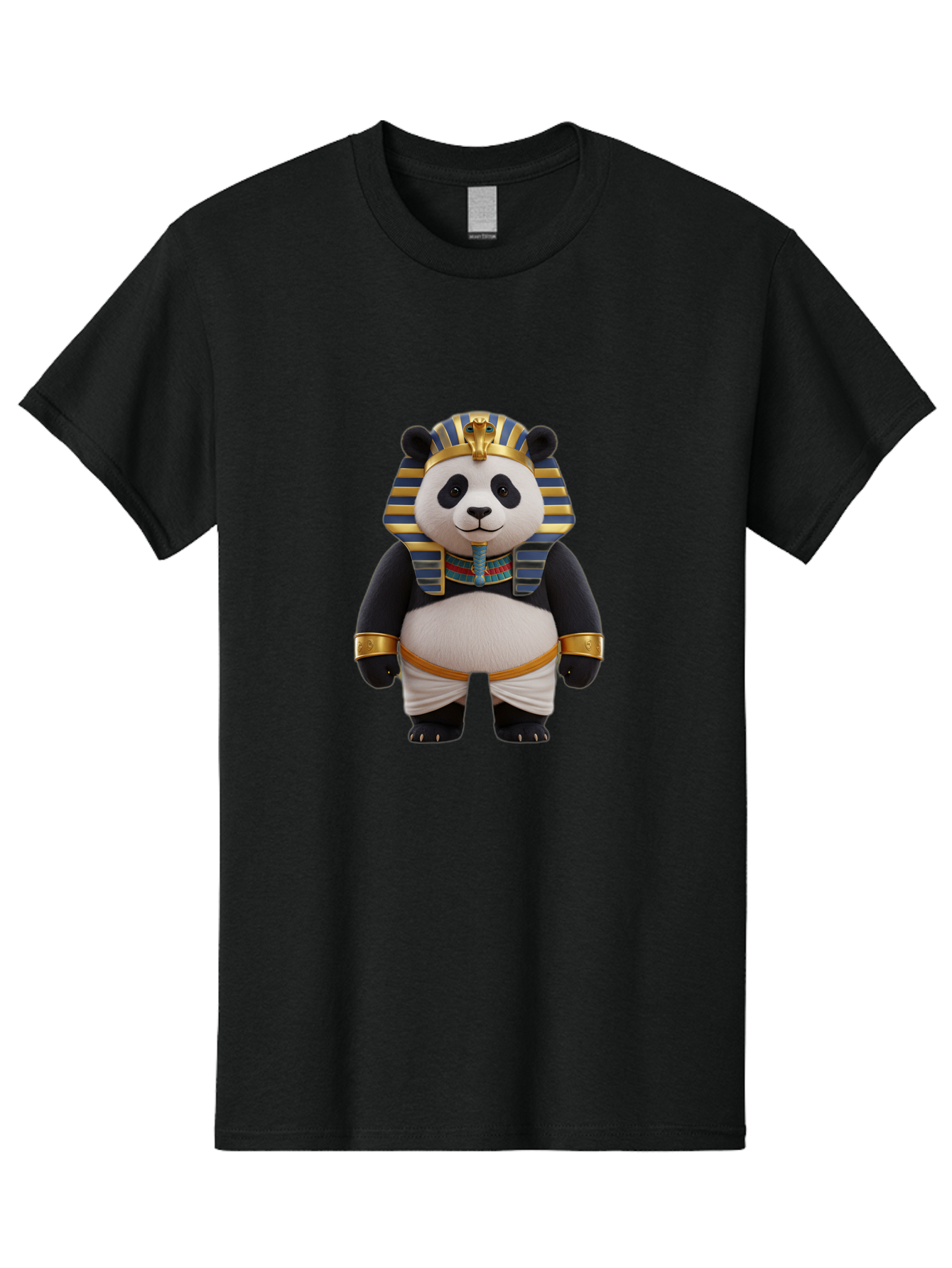 Panda-Pharaoh-6 Men'S Graphic Tee, 100% Cotton, Comfortable Casual Summer Wear, Machine Washable, Vintage Camera, Old Camera, Antique Camera, Black Camera, Classic Photography, Photography Equipment, Nostalgic Device, Film Camera, Camera Art Baf308