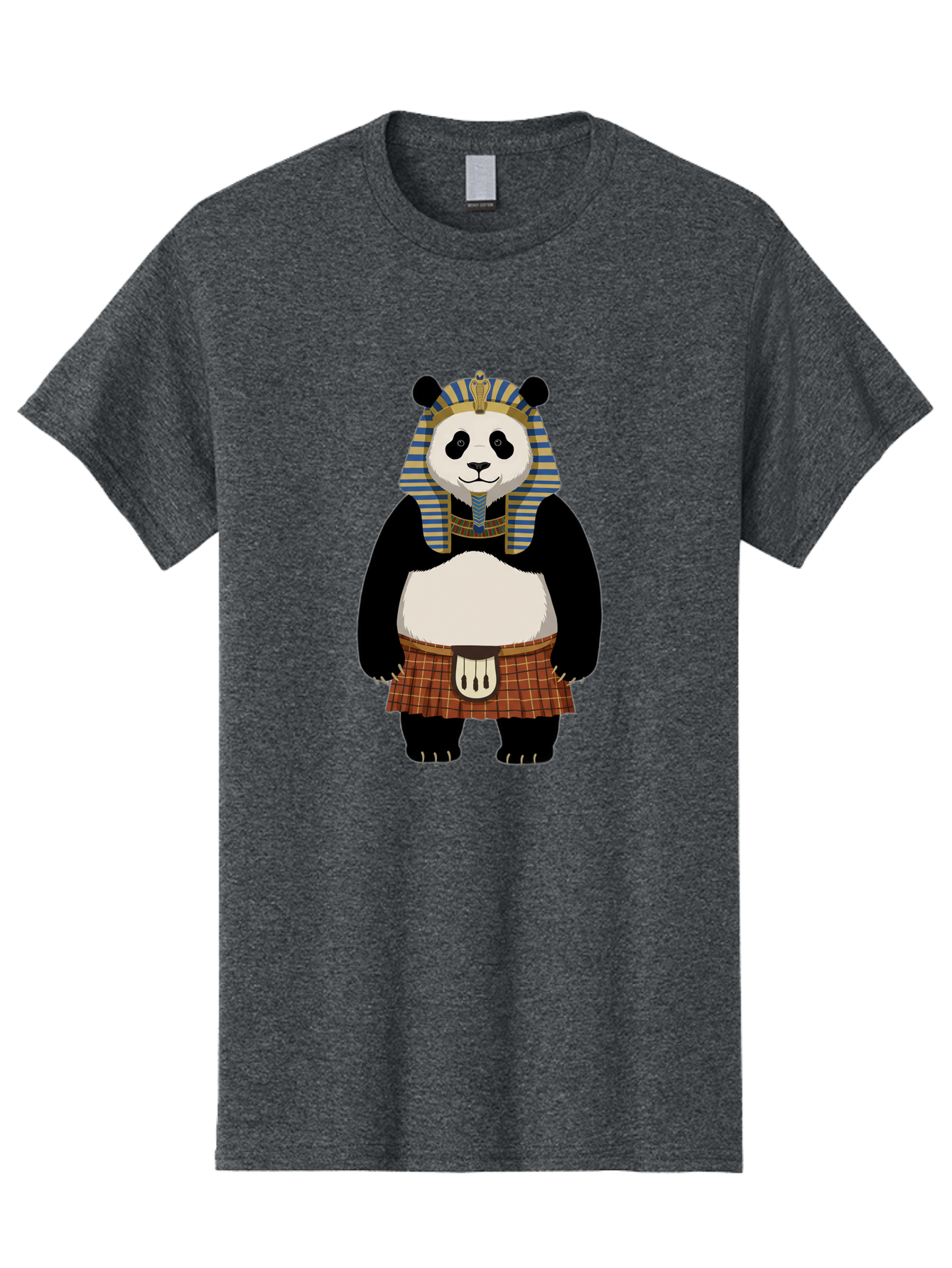 Panda-Pharaoh-7 Men'S Graphic Tee, 100% Cotton, Comfortable Casual Summer Wear, Machine Washable, Vintage Camera, Old Camera, Antique Camera, Black Camera, Classic Photography, Photography Equipment, Nostalgic Device, Film Camera, Camera Art Baf309