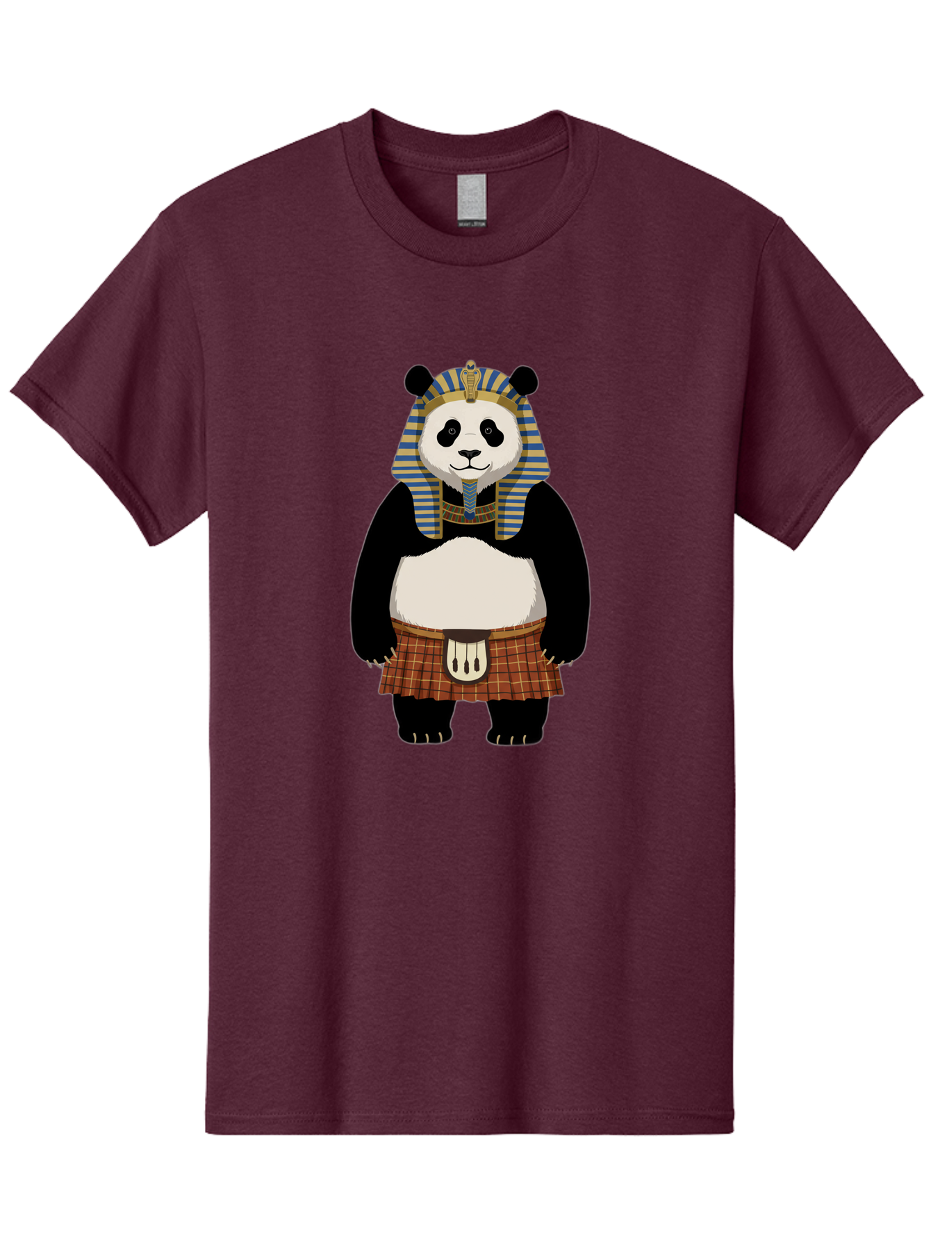 Panda-Pharaoh-7 Men'S Graphic Tee, 100% Cotton, Comfortable Casual Summer Wear, Machine Washable, Vintage Camera, Old Camera, Antique Camera, Black Camera, Classic Photography, Photography Equipment, Nostalgic Device, Film Camera, Camera Art Baf309