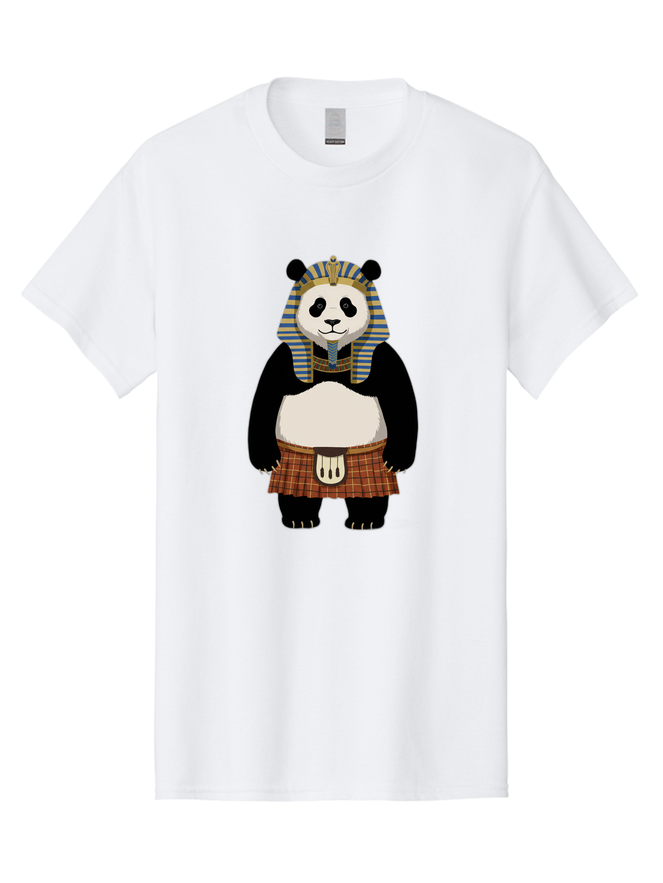 Panda-Pharaoh-7 Men'S Graphic Tee, 100% Cotton, Comfortable Casual Summer Wear, Machine Washable, Vintage Camera, Old Camera, Antique Camera, Black Camera, Classic Photography, Photography Equipment, Nostalgic Device, Film Camera, Camera Art Baf309
