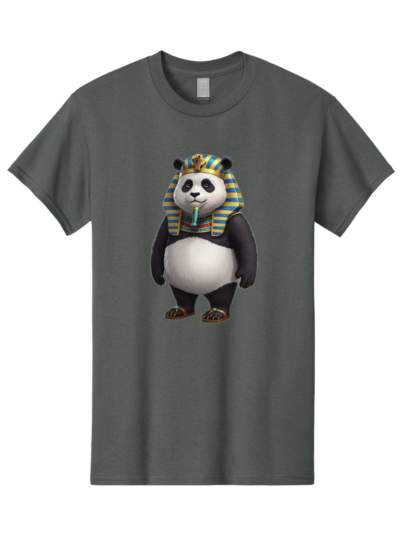 Panda-Pharaoh-8 Men'S Graphic Tee, 100% Cotton, Comfortable Casual Summer Wear, Machine Washable, Vintage Camera, Old Camera, Antique Camera, Black Camera, Classic Photography, Photography Equipment, Nostalgic Device, Film Camera, Camera Art Baf310