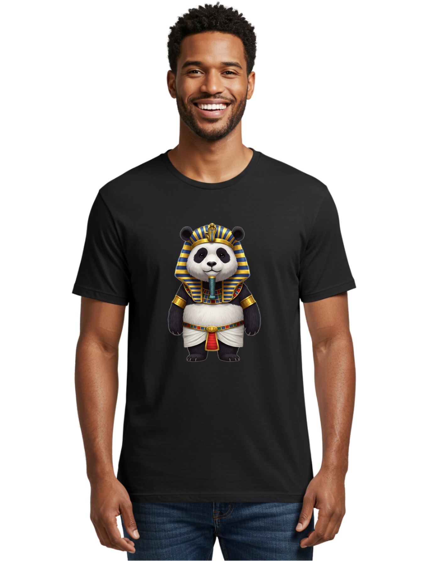 Panda-Pharaoh Men'S Graphic Tee, 100% Cotton, Comfortable Casual Summer Wear, Machine Washable, Vintage Camera, Old Camera, Antique Camera, Black Camera, Classic Photography, Photography Equipment, Nostalgic Device, Film Camera, Camera Art Baf311