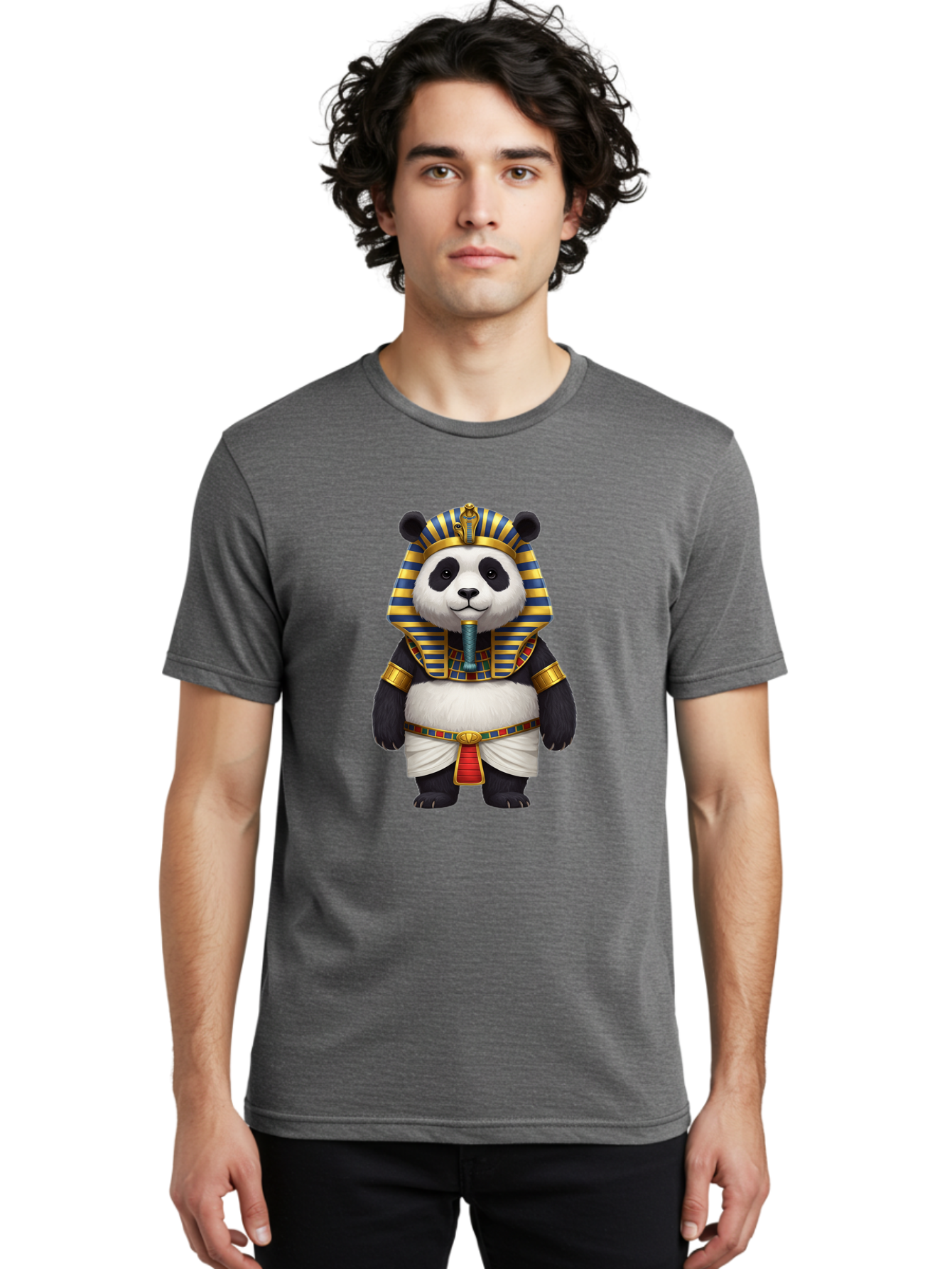 Panda-Pharaoh Men'S Graphic Tee, 100% Cotton, Comfortable Casual Summer Wear, Machine Washable, Vintage Camera, Old Camera, Antique Camera, Black Camera, Classic Photography, Photography Equipment, Nostalgic Device, Film Camera, Camera Art Baf311
