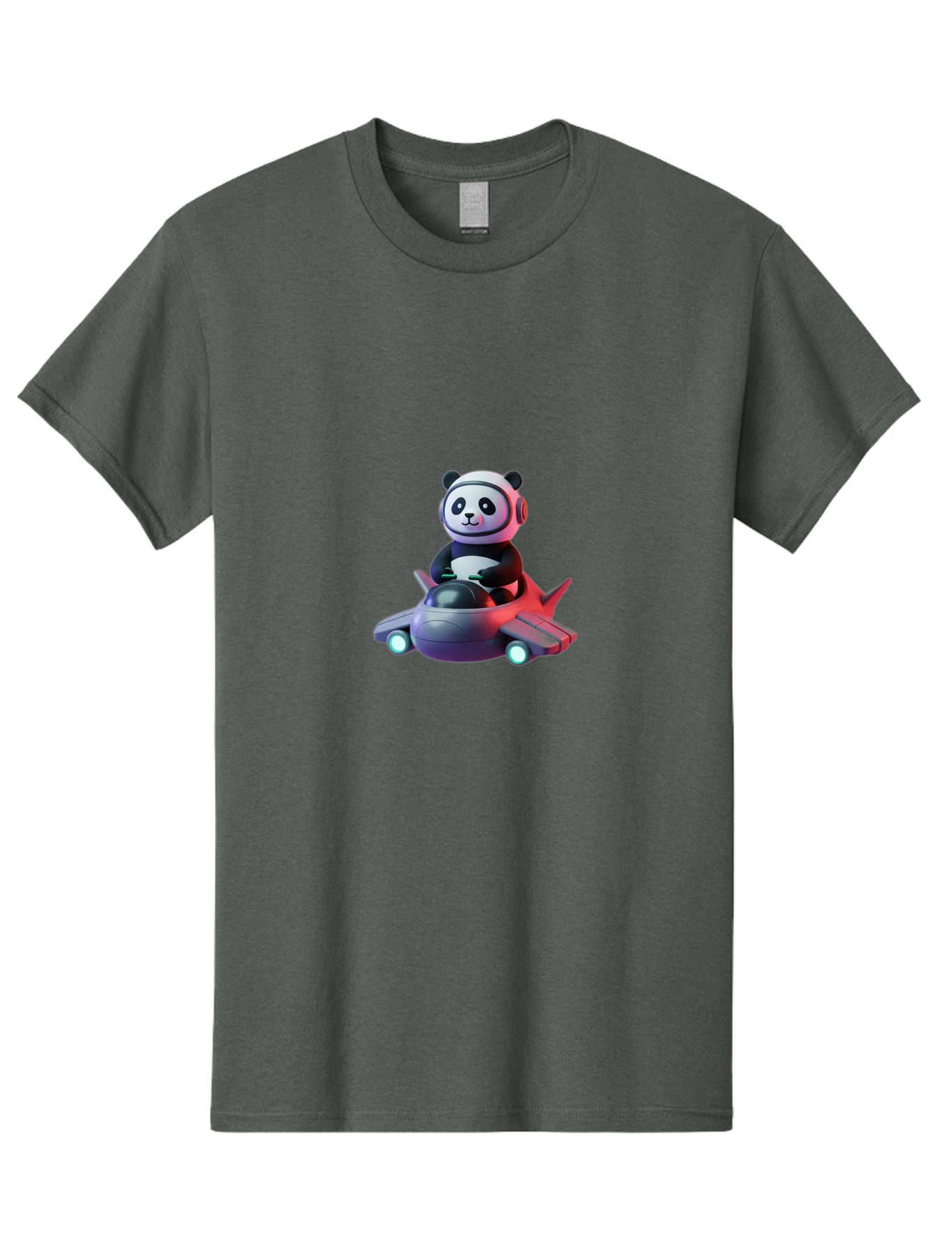 Panda-Pilot-2 Men'S Graphic Tee, 100% Cotton, Comfortable Casual Summer Wear, Machine Washable, Vintage Camera, Old Camera, Antique Camera, Black Camera, Classic Photography, Photography Equipment, Nostalgic Device, Film Camera, Camera Art Baf313