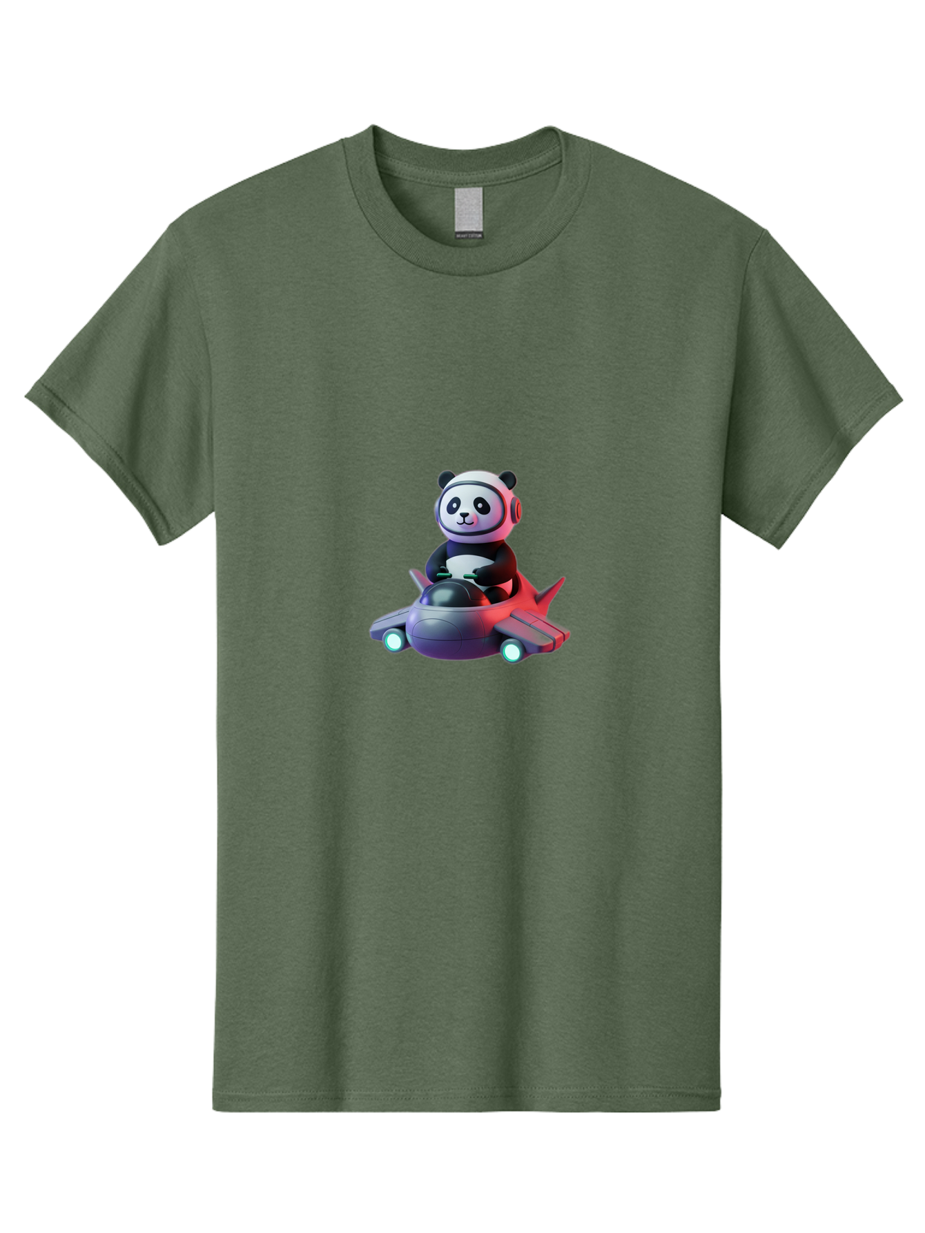 Panda-Pilot-2 Men'S Graphic Tee, 100% Cotton, Comfortable Casual Summer Wear, Machine Washable, Vintage Camera, Old Camera, Antique Camera, Black Camera, Classic Photography, Photography Equipment, Nostalgic Device, Film Camera, Camera Art Baf313