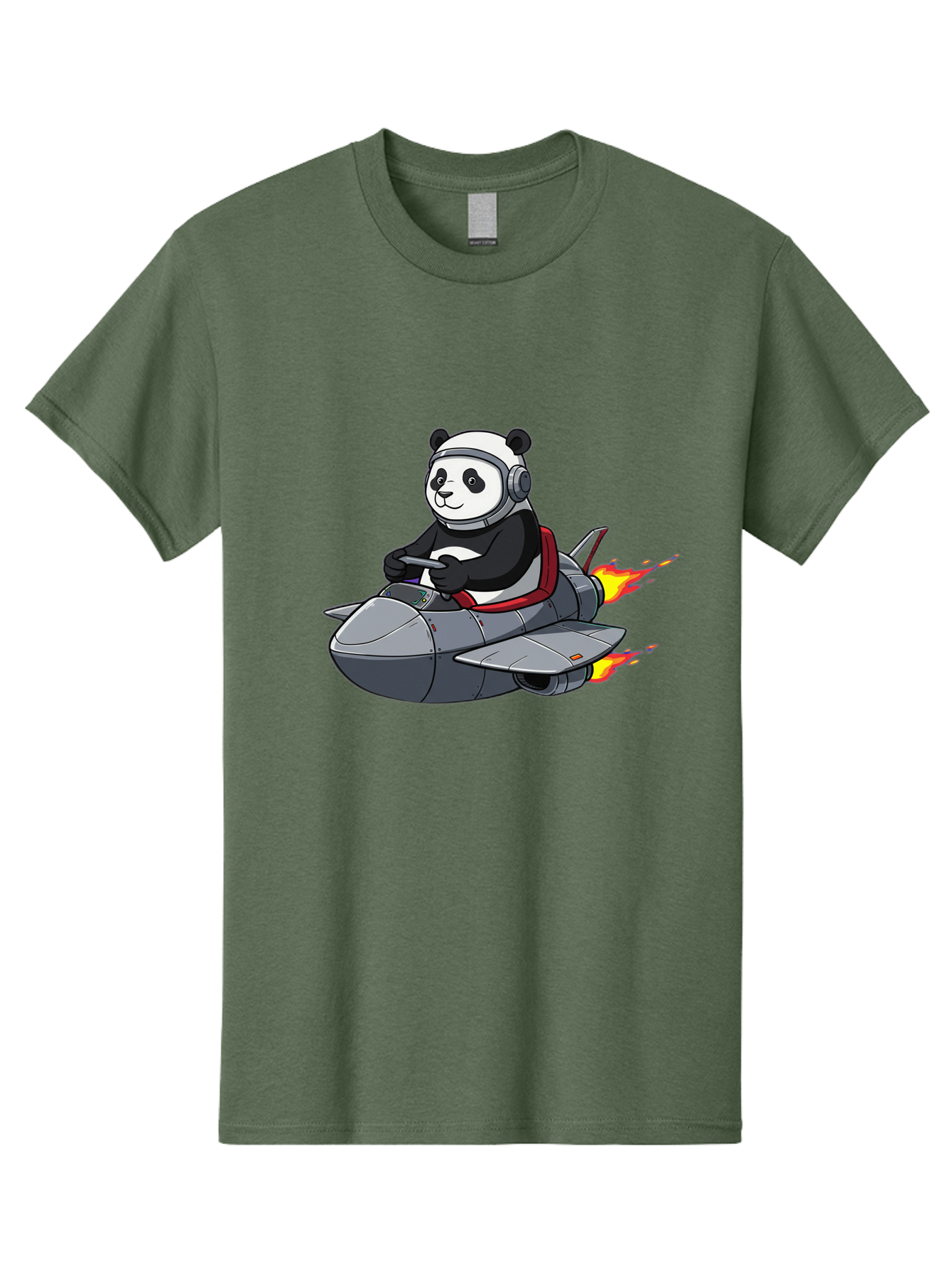 Panda-Pilot-3 Men'S Graphic Tee, 100% Cotton, Comfortable Casual Summer Wear, Machine Washable, Vintage Camera, Old Camera, Antique Camera, Black Camera, Classic Photography, Photography Equipment, Nostalgic Device, Film Camera, Camera Art Baf314