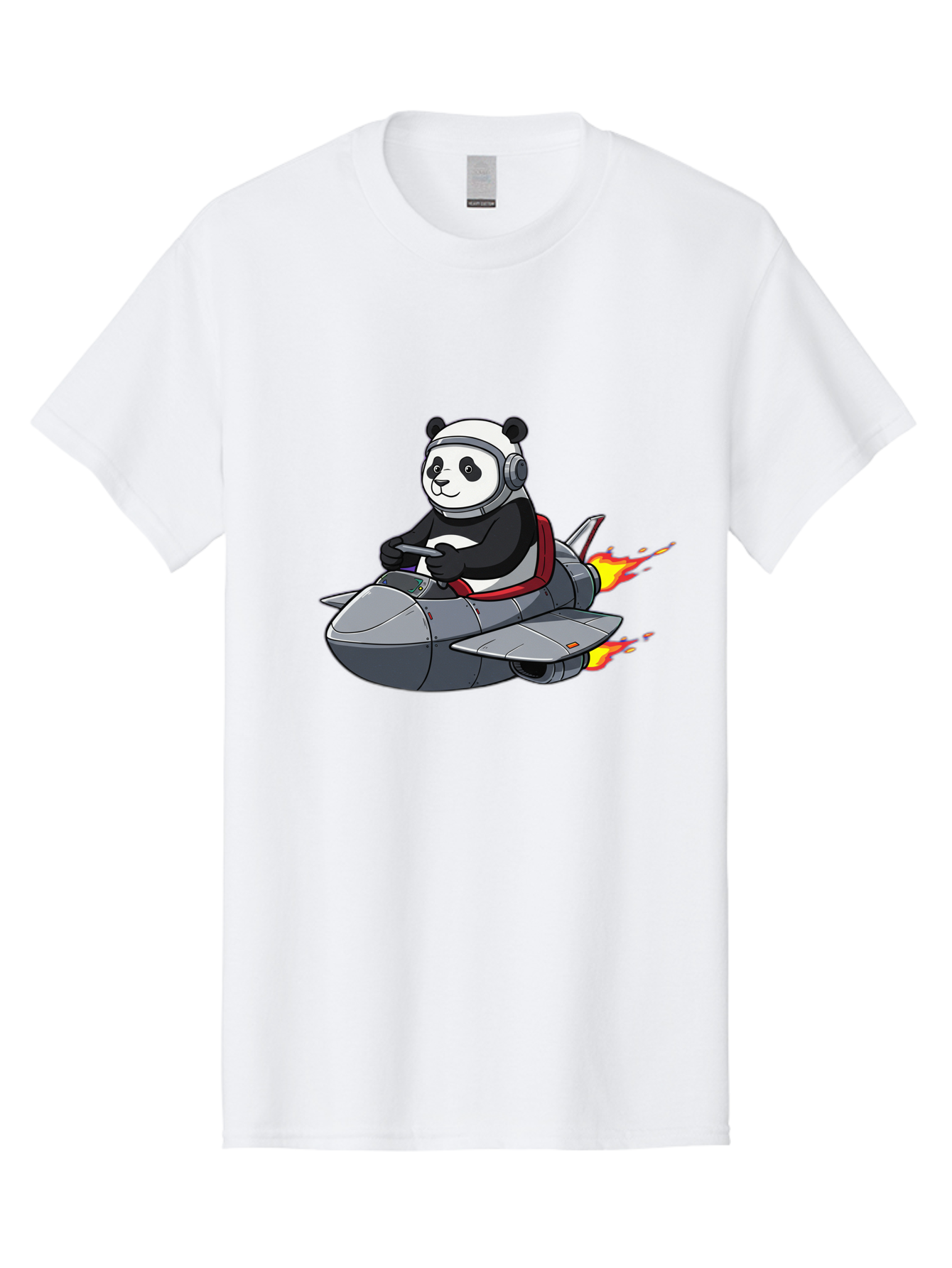 Panda-Pilot-3 Men'S Graphic Tee, 100% Cotton, Comfortable Casual Summer Wear, Machine Washable, Vintage Camera, Old Camera, Antique Camera, Black Camera, Classic Photography, Photography Equipment, Nostalgic Device, Film Camera, Camera Art Baf314