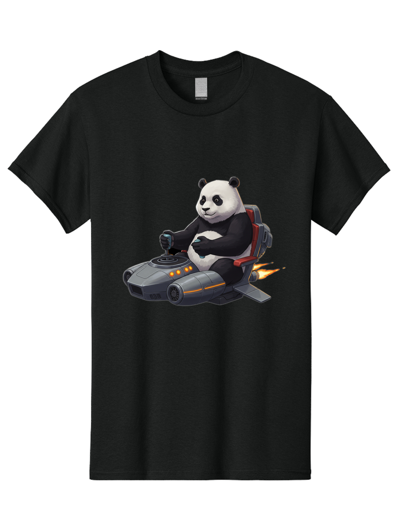 Panda-Pilot Men'S Graphic Tee, 100% Cotton, Comfortable Casual Summer Wear, Machine Washable, Vintage Camera, Old Camera, Antique Camera, Black Camera, Classic Photography, Photography Equipment, Nostalgic Device, Film Camera, Camera Art Baf315