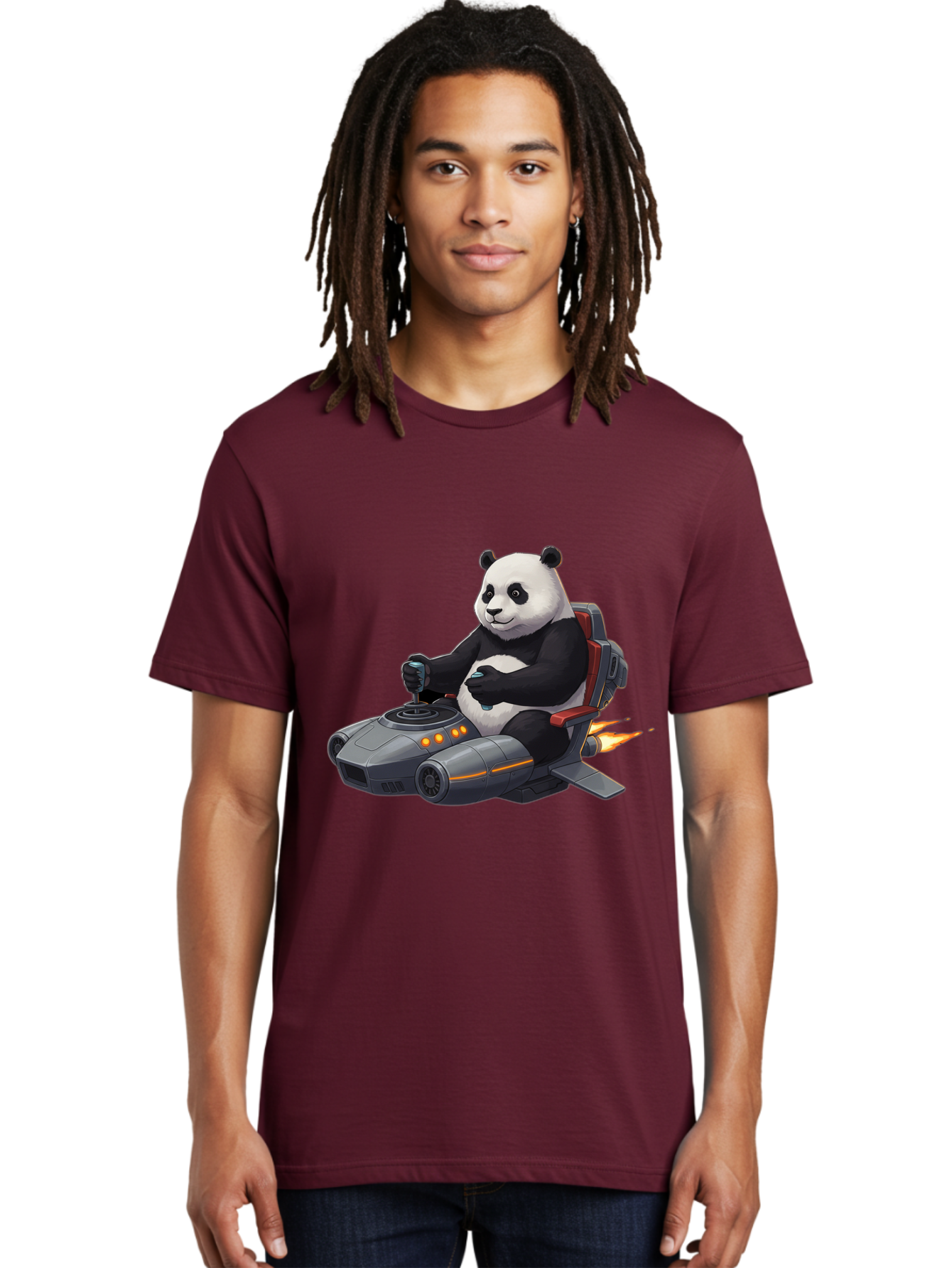 Panda-Pilot Men'S Graphic Tee, 100% Cotton, Comfortable Casual Summer Wear, Machine Washable, Vintage Camera, Old Camera, Antique Camera, Black Camera, Classic Photography, Photography Equipment, Nostalgic Device, Film Camera, Camera Art Baf315
