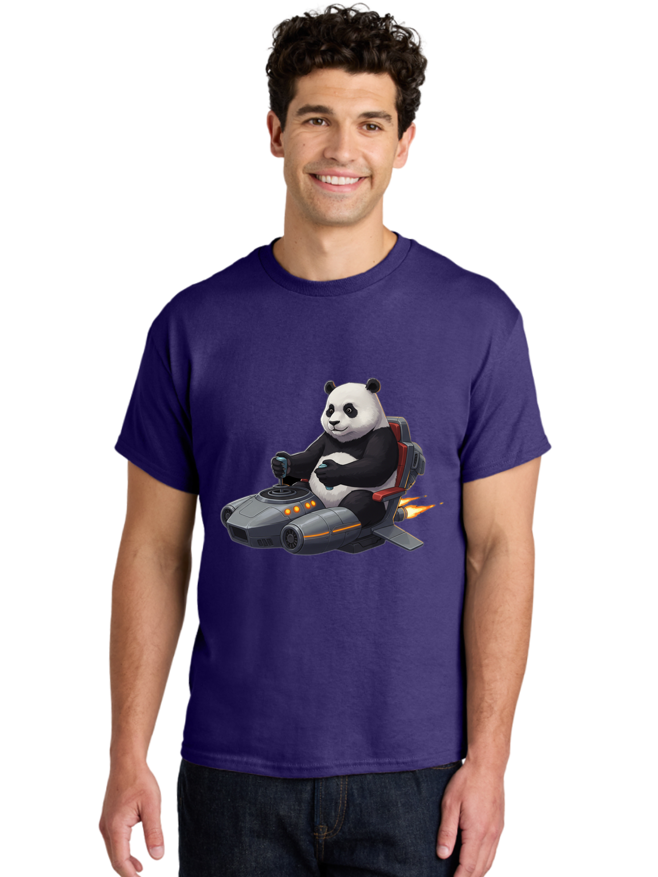 Panda-Pilot Men'S Graphic Tee, 100% Cotton, Comfortable Casual Summer Wear, Machine Washable, Vintage Camera, Old Camera, Antique Camera, Black Camera, Classic Photography, Photography Equipment, Nostalgic Device, Film Camera, Camera Art Baf315