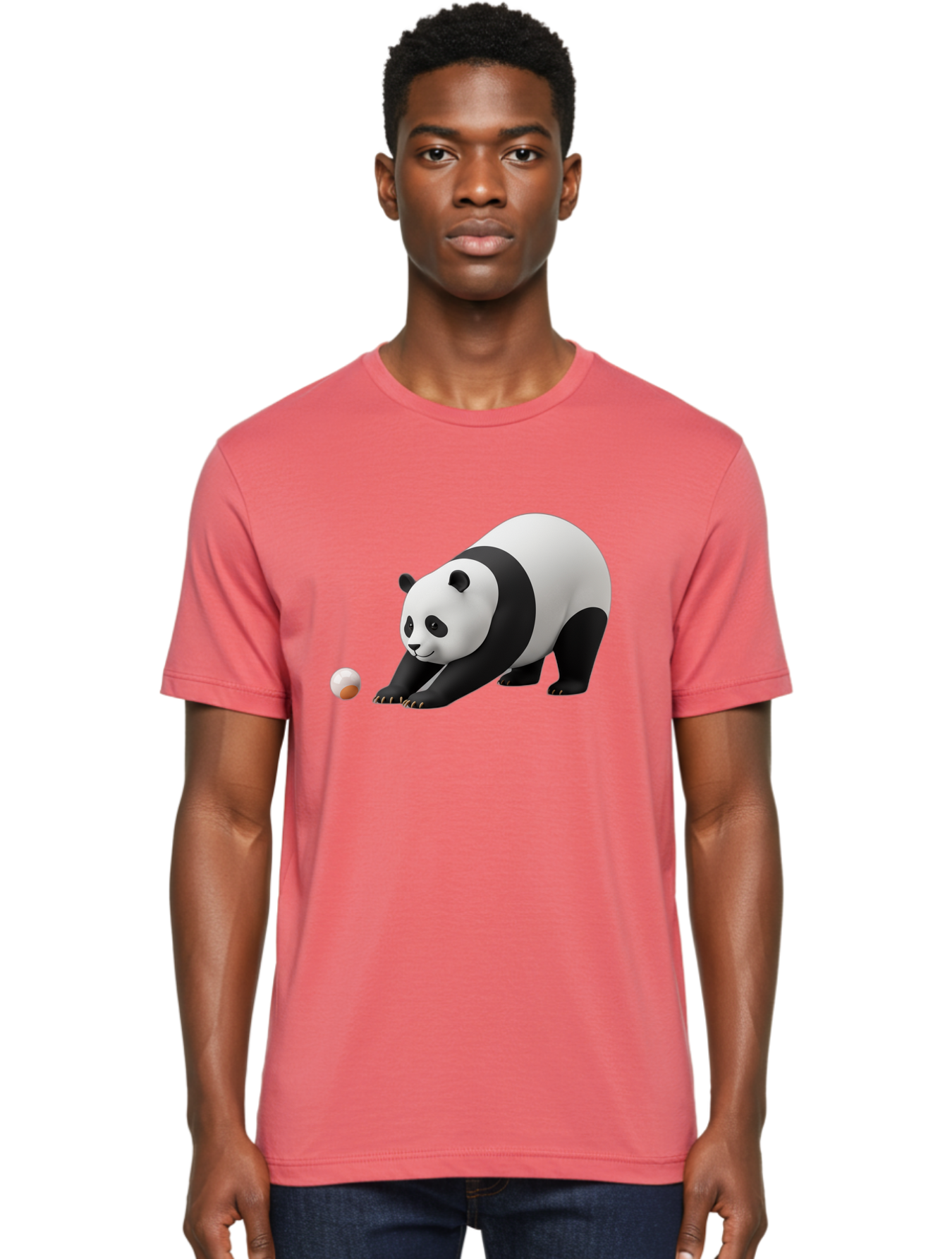Panda-Playing-With-Ball Men'S Graphic Tee, 100% Cotton, Comfortable Casual Summer Wear, Machine Washable, Vintage Camera, Old Camera, Antique Camera, Black Camera, Classic Photography, Photography Equipment, Nostalgic Device, Film Camera, Baf316