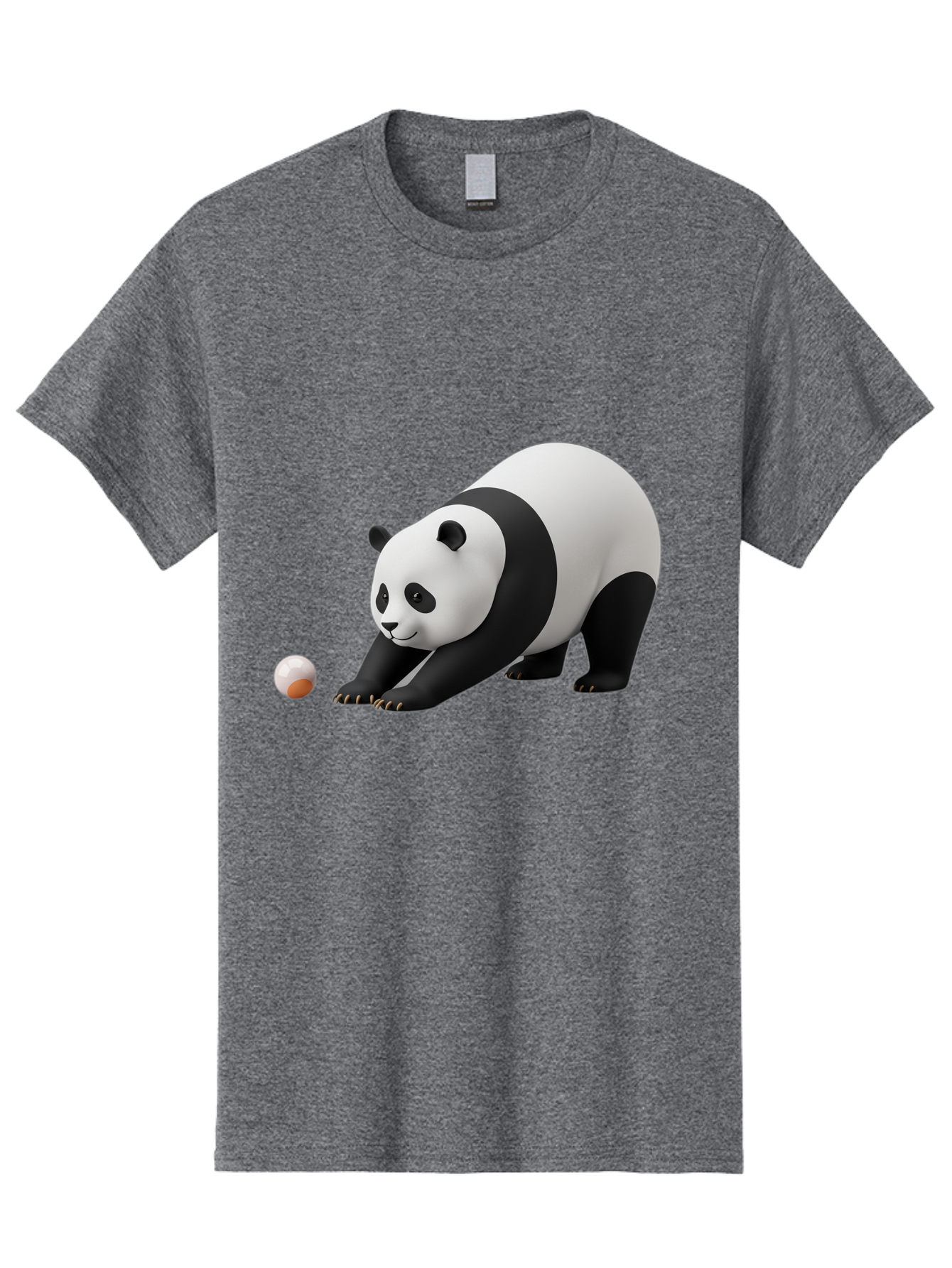 Panda-Playing-With-Ball Men'S Graphic Tee, 100% Cotton, Comfortable Casual Summer Wear, Machine Washable, Vintage Camera, Old Camera, Antique Camera, Black Camera, Classic Photography, Photography Equipment, Nostalgic Device, Film Camera, Baf316