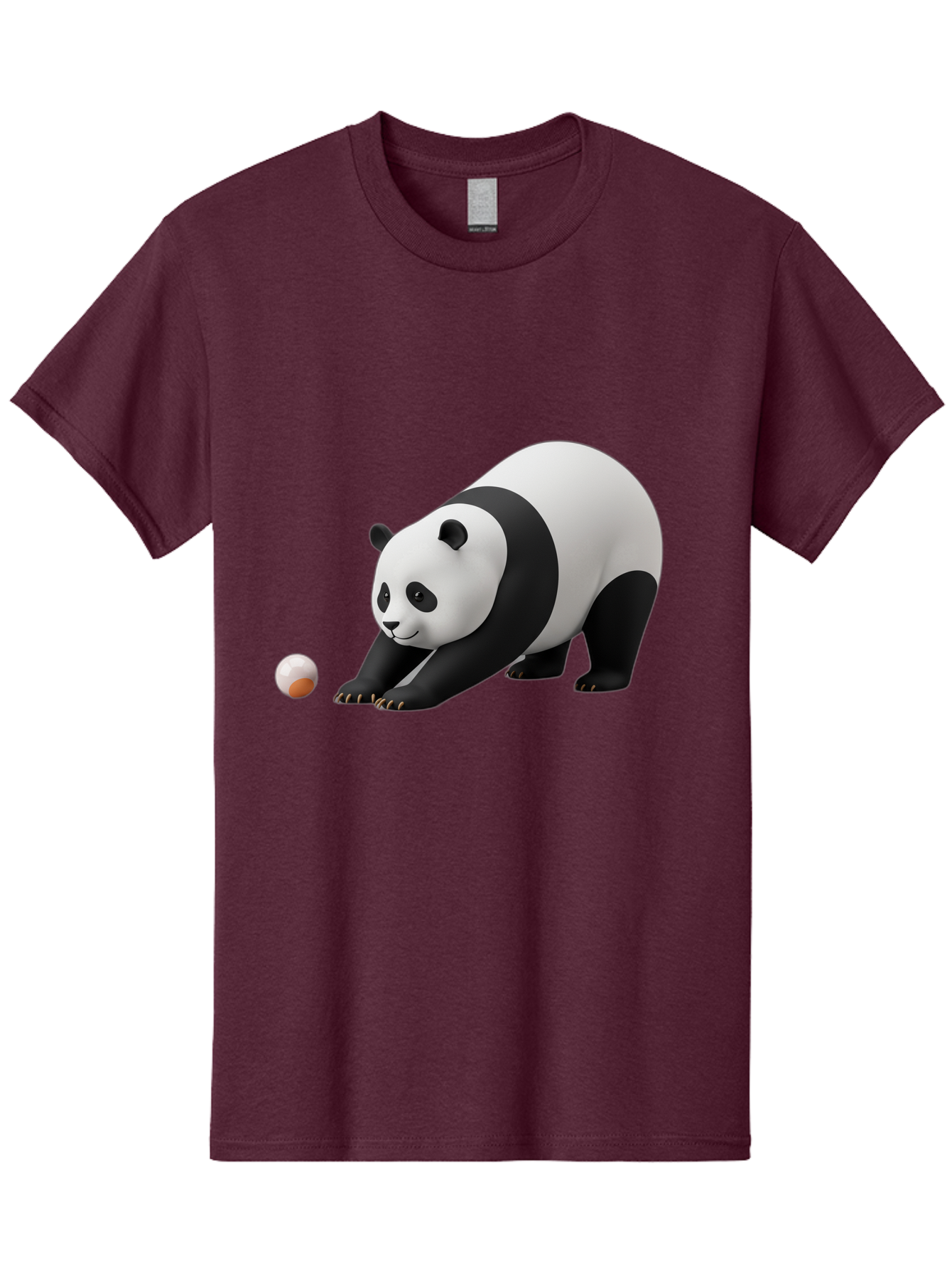 Panda-Playing-With-Ball Men'S Graphic Tee, 100% Cotton, Comfortable Casual Summer Wear, Machine Washable, Vintage Camera, Old Camera, Antique Camera, Black Camera, Classic Photography, Photography Equipment, Nostalgic Device, Film Camera, Baf316