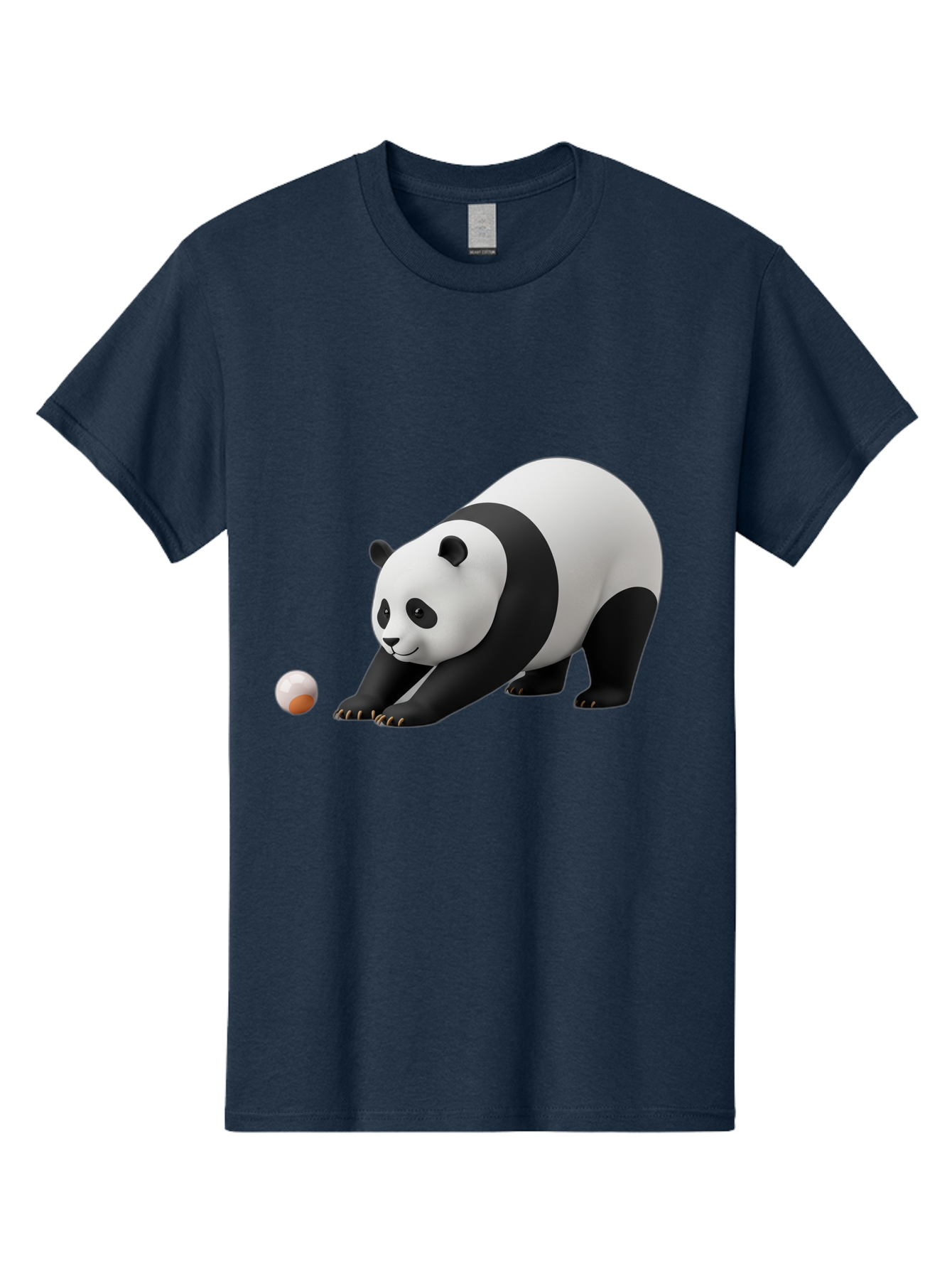 Panda-Playing-With-Ball Men'S Graphic Tee, 100% Cotton, Comfortable Casual Summer Wear, Machine Washable, Vintage Camera, Old Camera, Antique Camera, Black Camera, Classic Photography, Photography Equipment, Nostalgic Device, Film Camera, Baf316