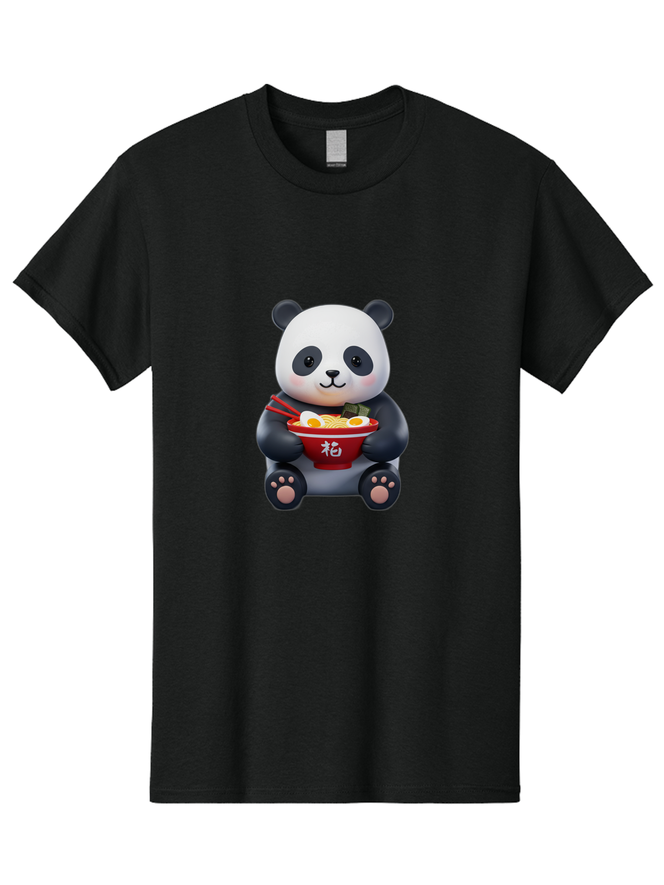 Panda-Ramen-1 Men'S Graphic Tee, 100% Cotton, Comfortable Casual Summer Wear, Machine Washable, Vintage Camera, Old Camera, Antique Camera, Black Camera, Classic Photography, Photography Equipment, Nostalgic Device, Film Camera, Camera Art Baf317