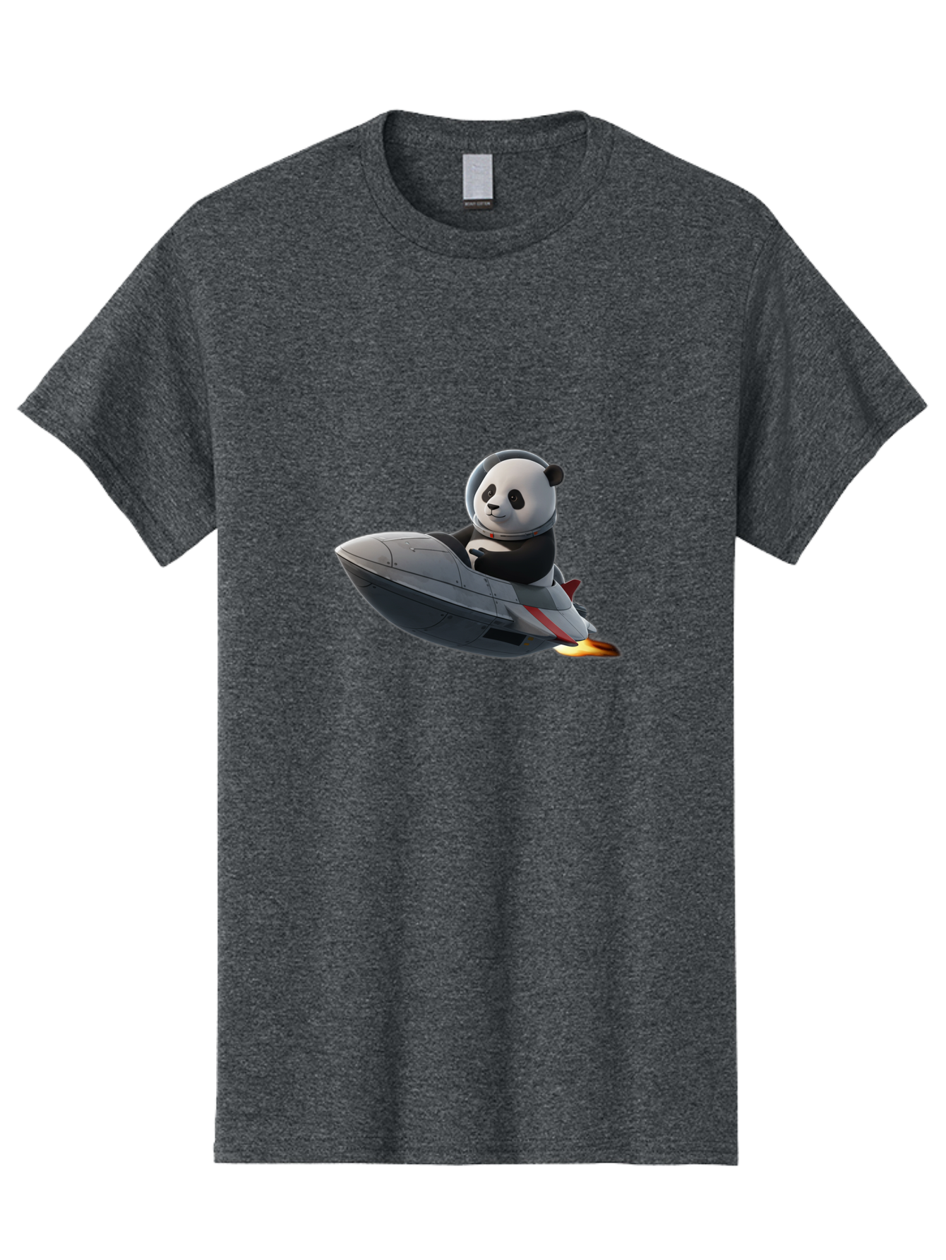 Panda-Riding-Spaceship-1 Men'S Graphic Tee, 100% Cotton, Comfortable Casual Summer Wear, Machine Washable, Vintage Camera, Old Camera, Antique Camera, Black Camera, Classic Photography, Photography Equipment, Nostalgic Device, Film Camera, Baf319