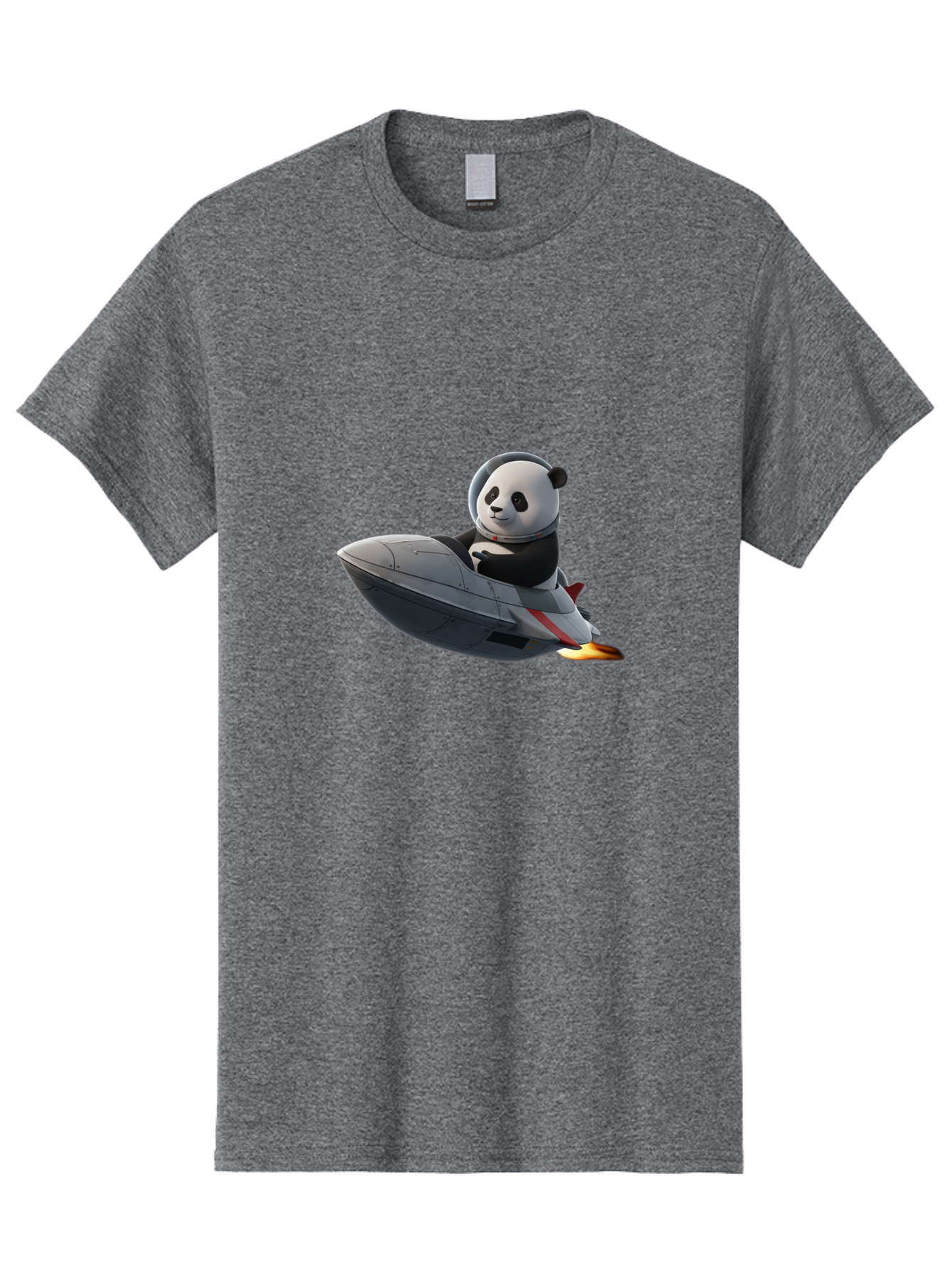 Panda-Riding-Spaceship-1 Men'S Graphic Tee, 100% Cotton, Comfortable Casual Summer Wear, Machine Washable, Vintage Camera, Old Camera, Antique Camera, Black Camera, Classic Photography, Photography Equipment, Nostalgic Device, Film Camera, Baf319
