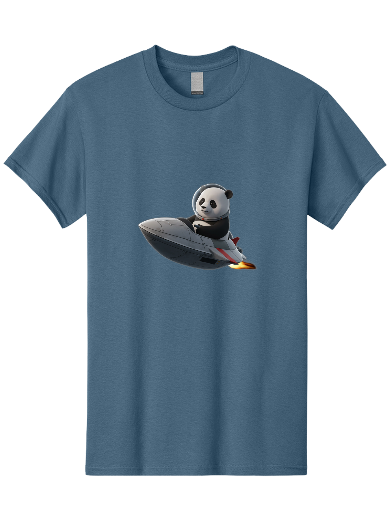 Panda-Riding-Spaceship-1 Men'S Graphic Tee, 100% Cotton, Comfortable Casual Summer Wear, Machine Washable, Vintage Camera, Old Camera, Antique Camera, Black Camera, Classic Photography, Photography Equipment, Nostalgic Device, Film Camera, Baf319