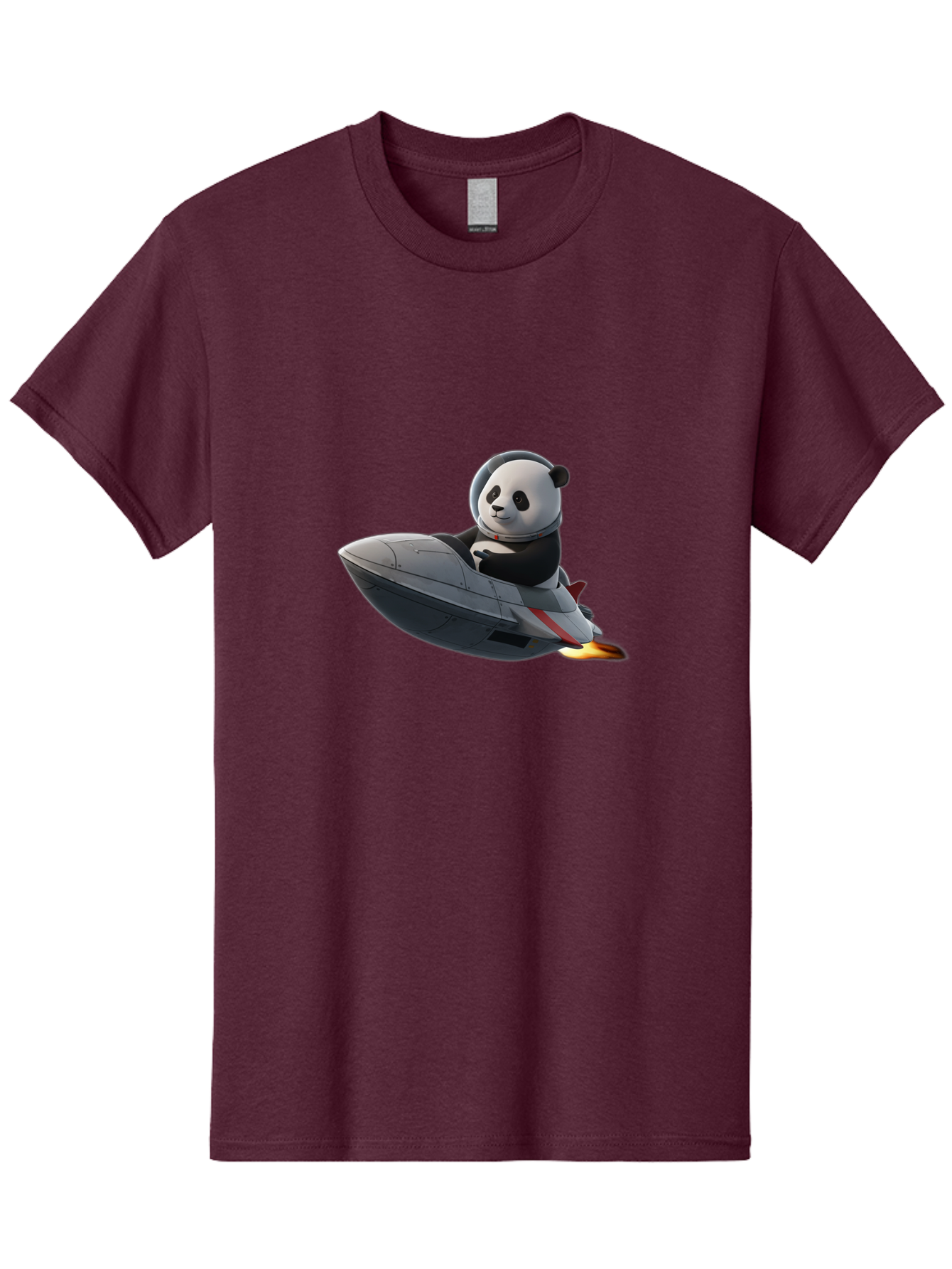Panda-Riding-Spaceship-1 Men'S Graphic Tee, 100% Cotton, Comfortable Casual Summer Wear, Machine Washable, Vintage Camera, Old Camera, Antique Camera, Black Camera, Classic Photography, Photography Equipment, Nostalgic Device, Film Camera, Baf319