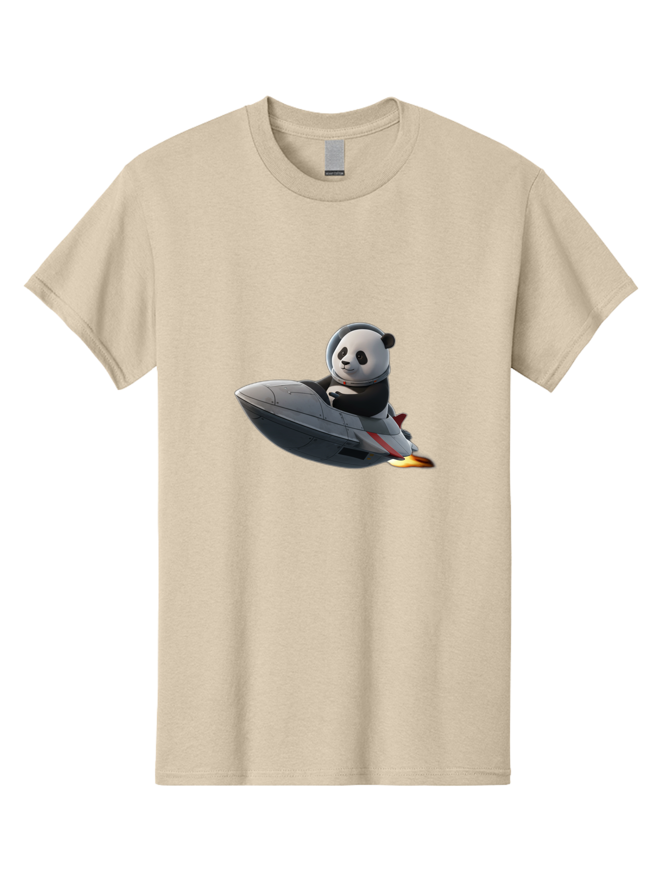 Panda-Riding-Spaceship-1 Men'S Graphic Tee, 100% Cotton, Comfortable Casual Summer Wear, Machine Washable, Vintage Camera, Old Camera, Antique Camera, Black Camera, Classic Photography, Photography Equipment, Nostalgic Device, Film Camera, Baf319