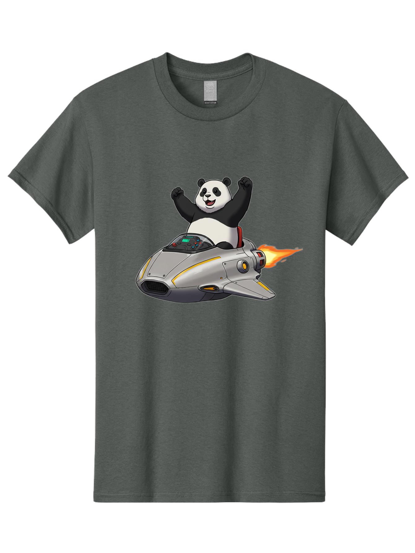 Panda-Riding-Spaceship Men'S Graphic Tee, 100% Cotton, Comfortable Casual Summer Wear, Machine Washable, Vintage Camera, Old Camera, Antique Camera, Black Camera, Classic Photography, Photography Equipment, Nostalgic Device, Film Camera, Baf320