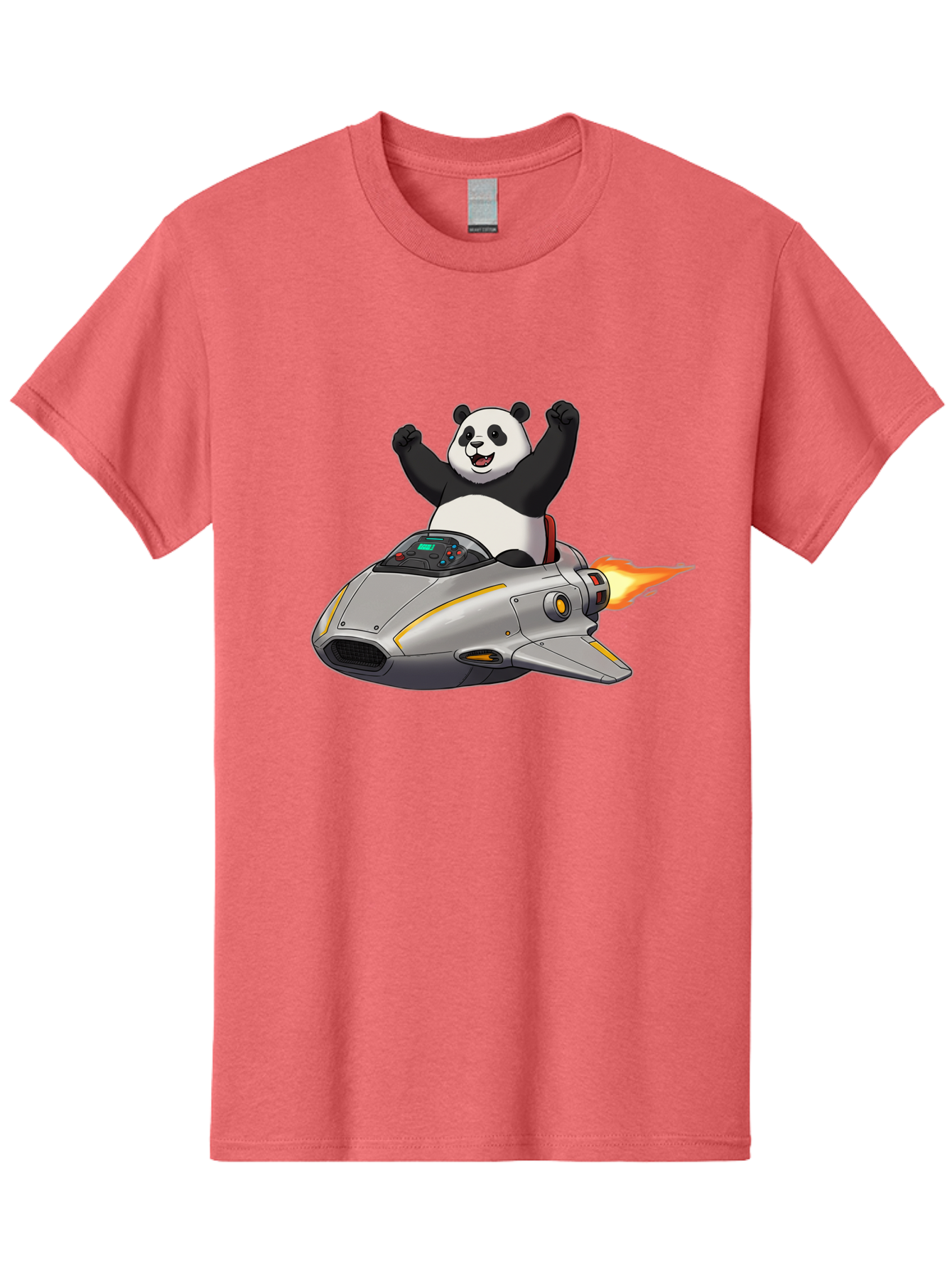 Panda-Riding-Spaceship Men'S Graphic Tee, 100% Cotton, Comfortable Casual Summer Wear, Machine Washable, Vintage Camera, Old Camera, Antique Camera, Black Camera, Classic Photography, Photography Equipment, Nostalgic Device, Film Camera, Baf320