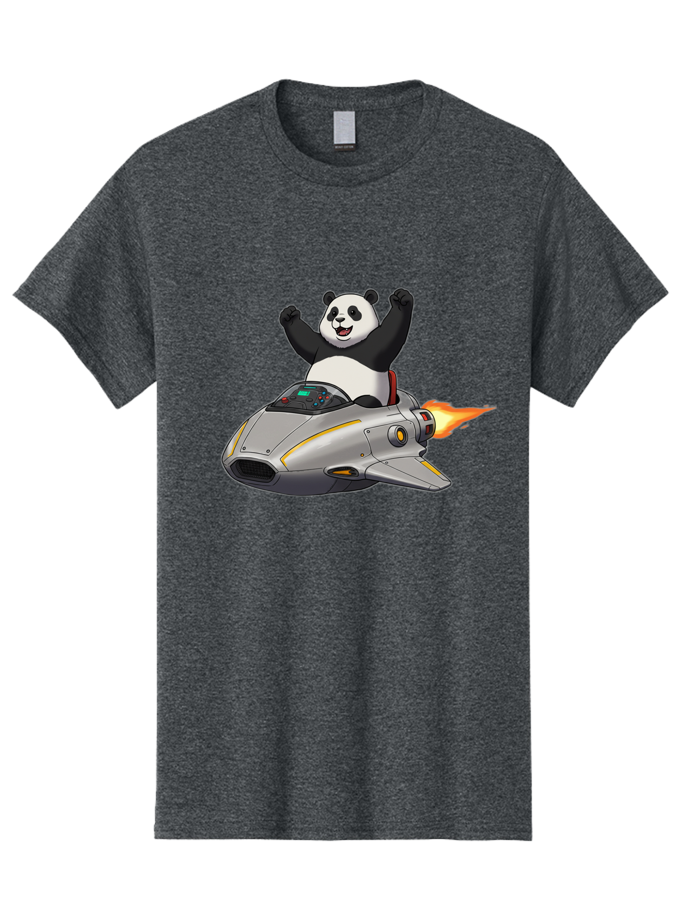 Panda-Riding-Spaceship Men'S Graphic Tee, 100% Cotton, Comfortable Casual Summer Wear, Machine Washable, Vintage Camera, Old Camera, Antique Camera, Black Camera, Classic Photography, Photography Equipment, Nostalgic Device, Film Camera, Baf320
