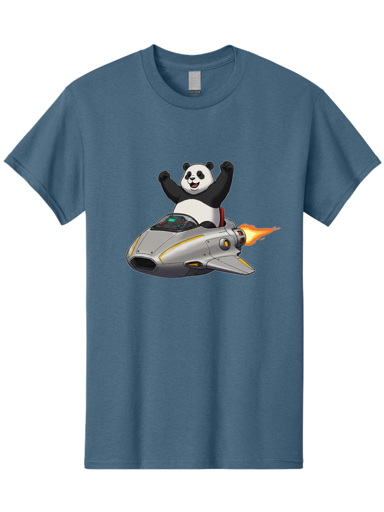 Panda-Riding-Spaceship Men'S Graphic Tee, 100% Cotton, Comfortable Casual Summer Wear, Machine Washable, Vintage Camera, Old Camera, Antique Camera, Black Camera, Classic Photography, Photography Equipment, Nostalgic Device, Film Camera, Baf320