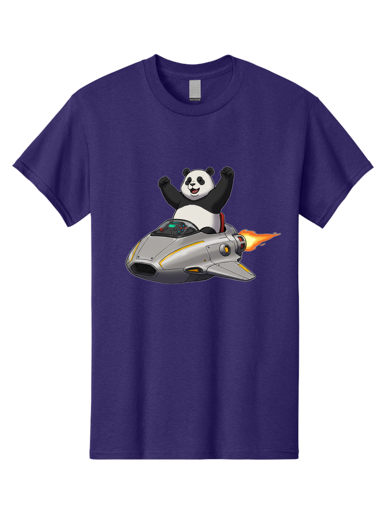 Panda-Riding-Spaceship Men'S Graphic Tee, 100% Cotton, Comfortable Casual Summer Wear, Machine Washable, Vintage Camera, Old Camera, Antique Camera, Black Camera, Classic Photography, Photography Equipment, Nostalgic Device, Film Camera, Baf320