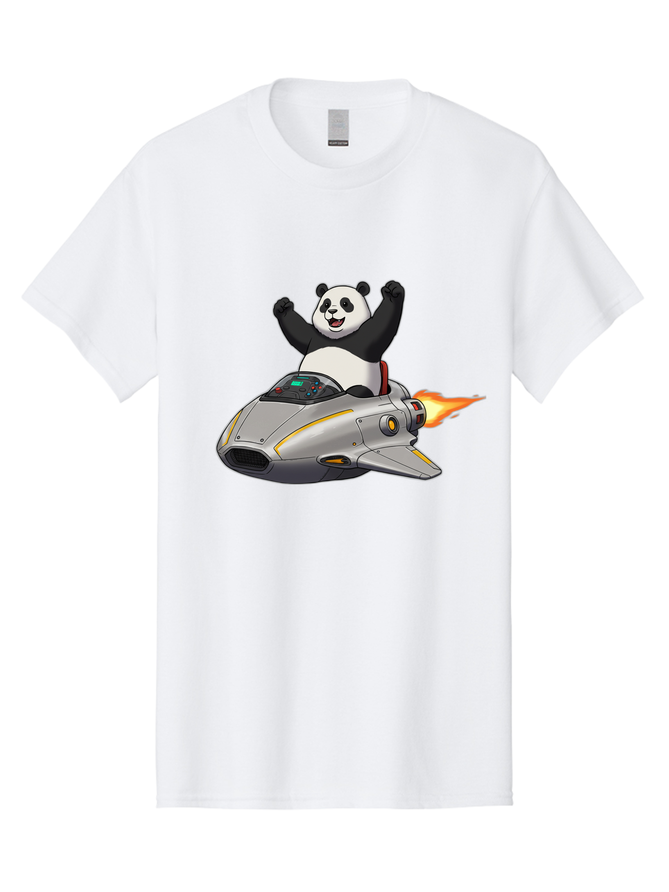 Panda-Riding-Spaceship Men'S Graphic Tee, 100% Cotton, Comfortable Casual Summer Wear, Machine Washable, Vintage Camera, Old Camera, Antique Camera, Black Camera, Classic Photography, Photography Equipment, Nostalgic Device, Film Camera, Baf320