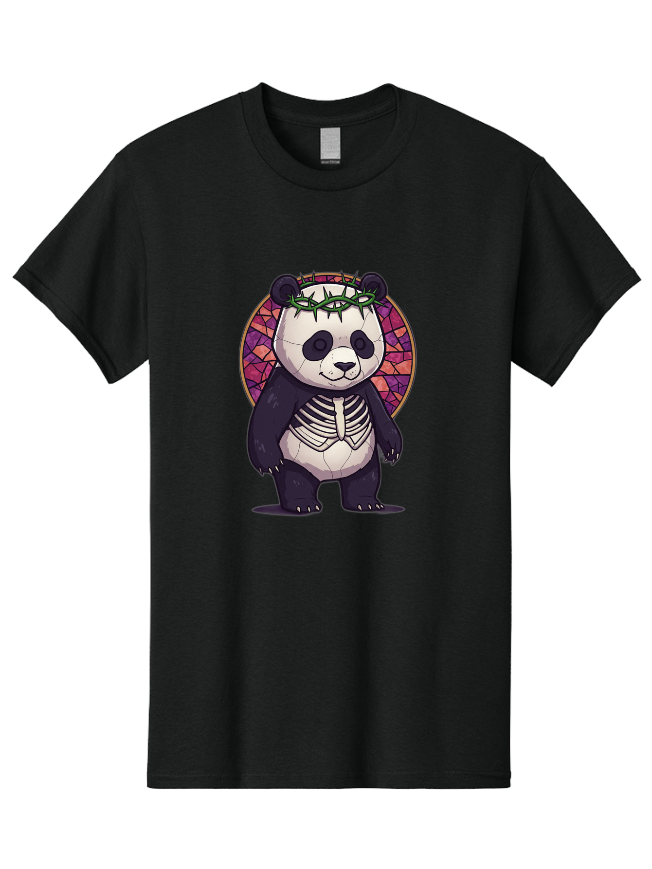 Panda-Skeleton-Jesus Men'S Graphic Tee, 100% Cotton, Comfortable Casual Summer Wear, Machine Washable, Vintage Camera, Old Camera, Antique Camera, Black Camera, Classic Photography, Photography Equipment, Nostalgic Device, Film Camera, Baf322