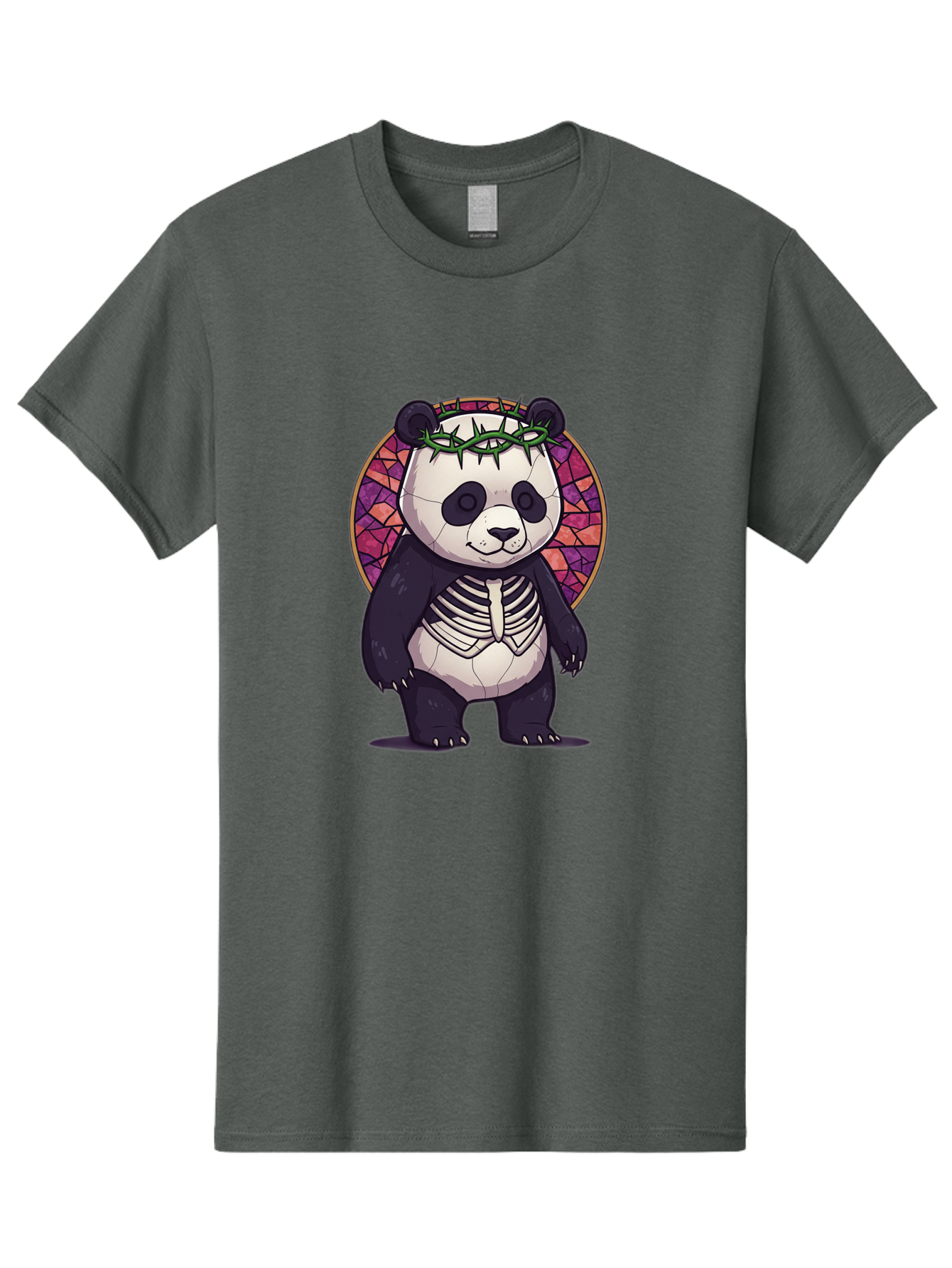 Panda-Skeleton-Jesus Men'S Graphic Tee, 100% Cotton, Comfortable Casual Summer Wear, Machine Washable, Vintage Camera, Old Camera, Antique Camera, Black Camera, Classic Photography, Photography Equipment, Nostalgic Device, Film Camera, Baf322
