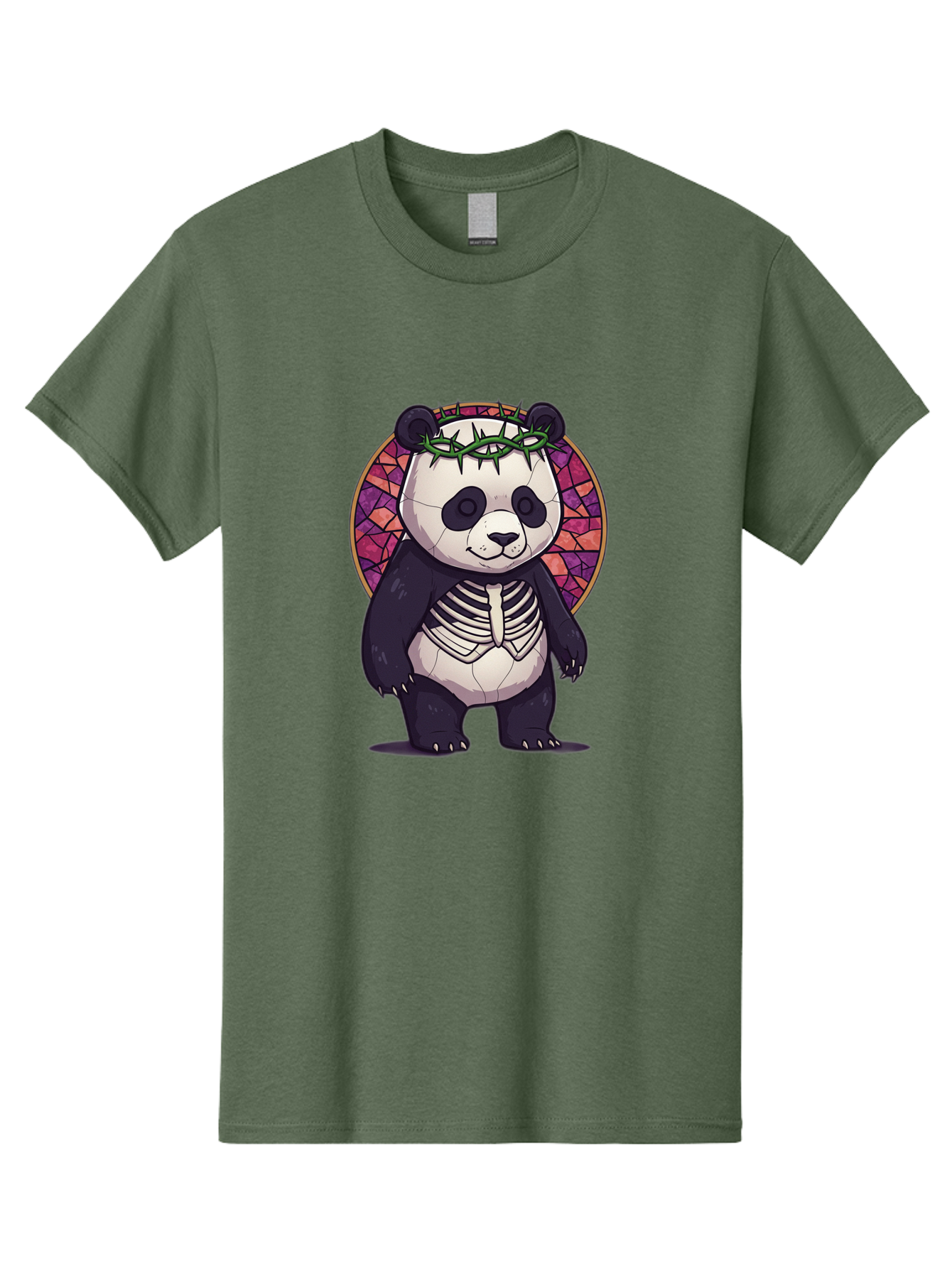 Panda-Skeleton-Jesus Men'S Graphic Tee, 100% Cotton, Comfortable Casual Summer Wear, Machine Washable, Vintage Camera, Old Camera, Antique Camera, Black Camera, Classic Photography, Photography Equipment, Nostalgic Device, Film Camera, Baf322