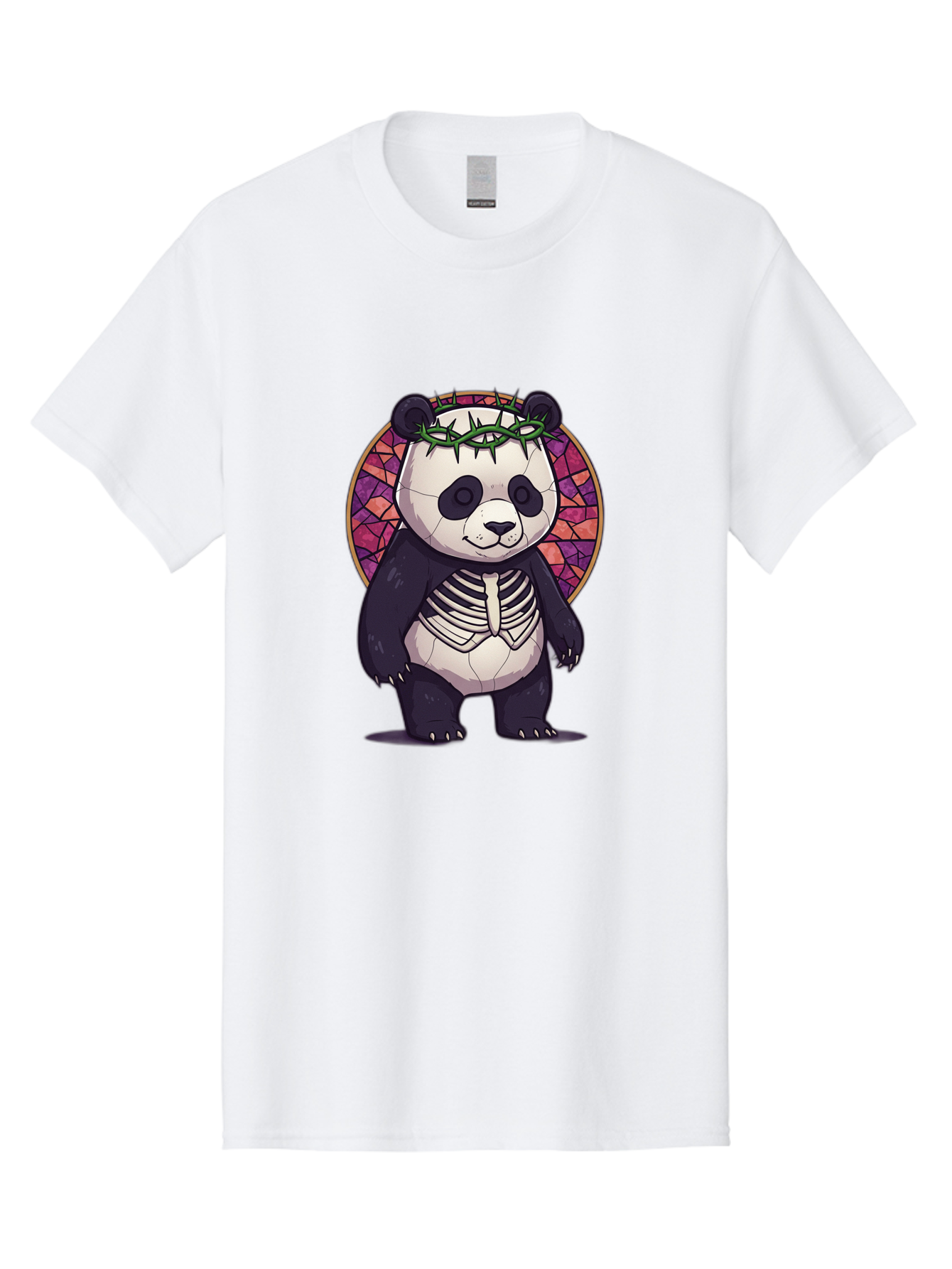 Panda-Skeleton-Jesus Men'S Graphic Tee, 100% Cotton, Comfortable Casual Summer Wear, Machine Washable, Vintage Camera, Old Camera, Antique Camera, Black Camera, Classic Photography, Photography Equipment, Nostalgic Device, Film Camera, Baf322