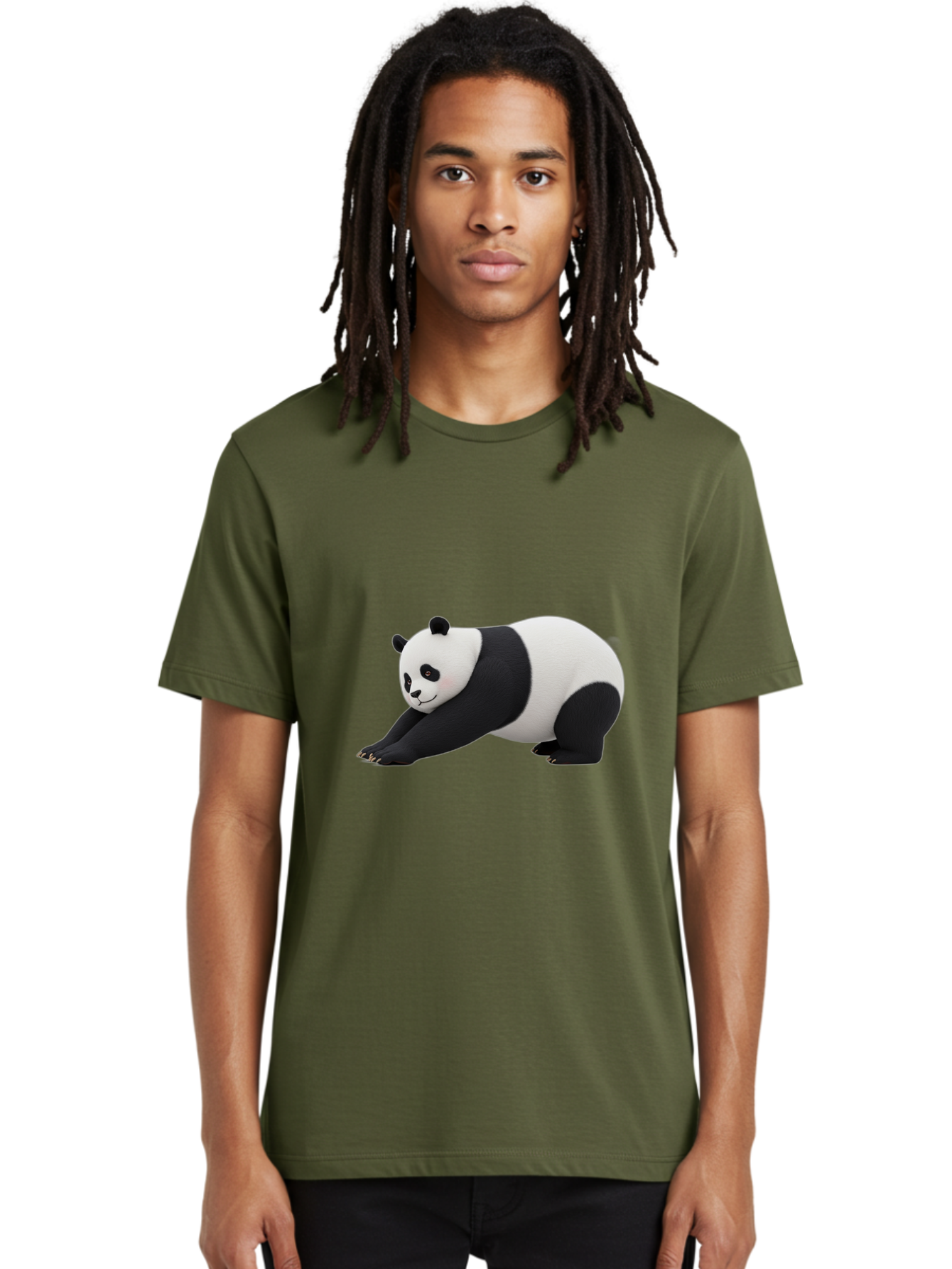 Panda-Stretching Men'S Graphic Tee, 100% Cotton, Comfortable Casual Summer Wear, Machine Washable, Vintage Camera, Old Camera, Antique Camera, Black Camera, Classic Photography, Photography Equipment, Nostalgic Device, Film Camera, Camera Art Baf323