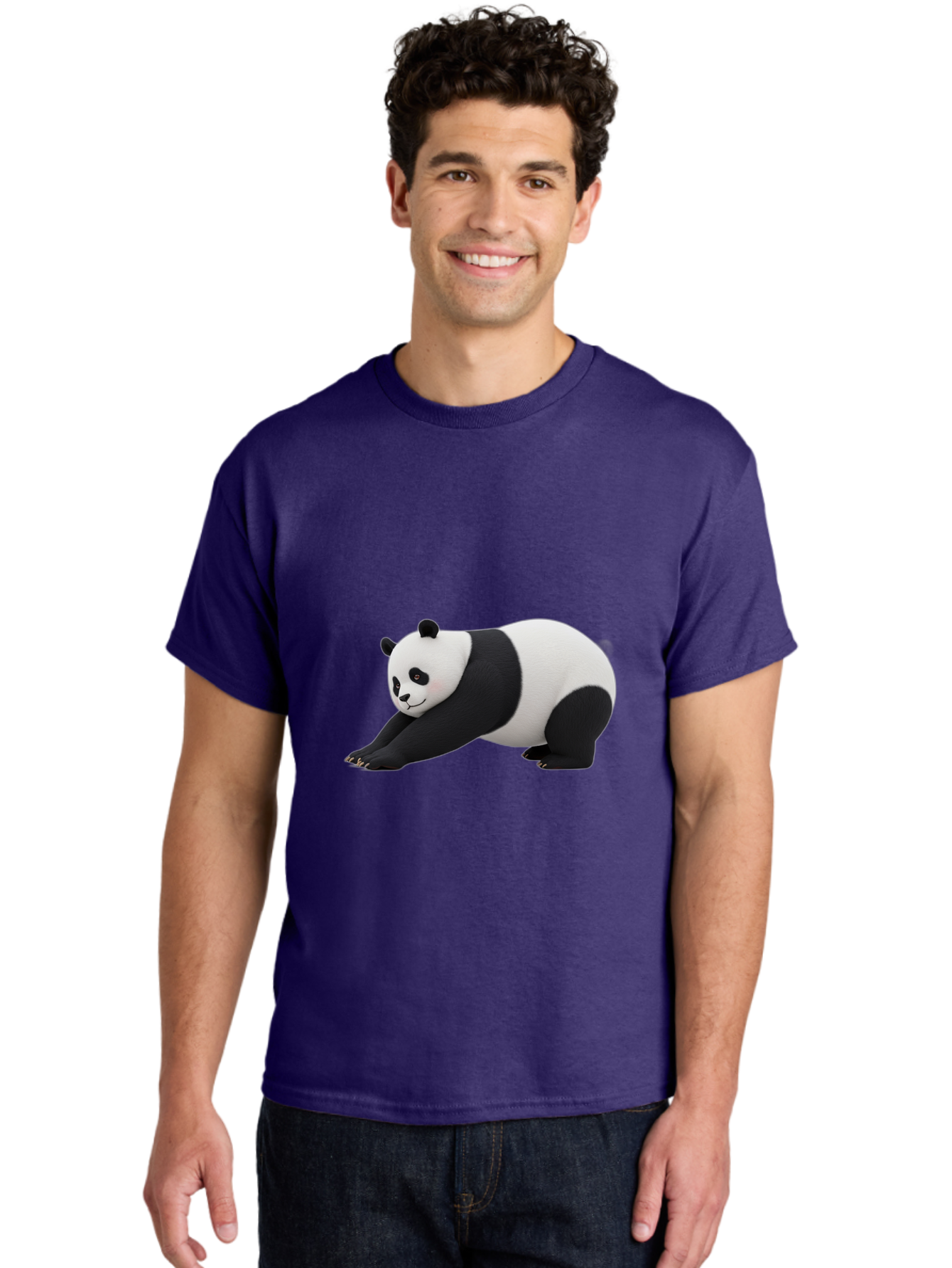 Panda-Stretching Men'S Graphic Tee, 100% Cotton, Comfortable Casual Summer Wear, Machine Washable, Vintage Camera, Old Camera, Antique Camera, Black Camera, Classic Photography, Photography Equipment, Nostalgic Device, Film Camera, Camera Art Baf323