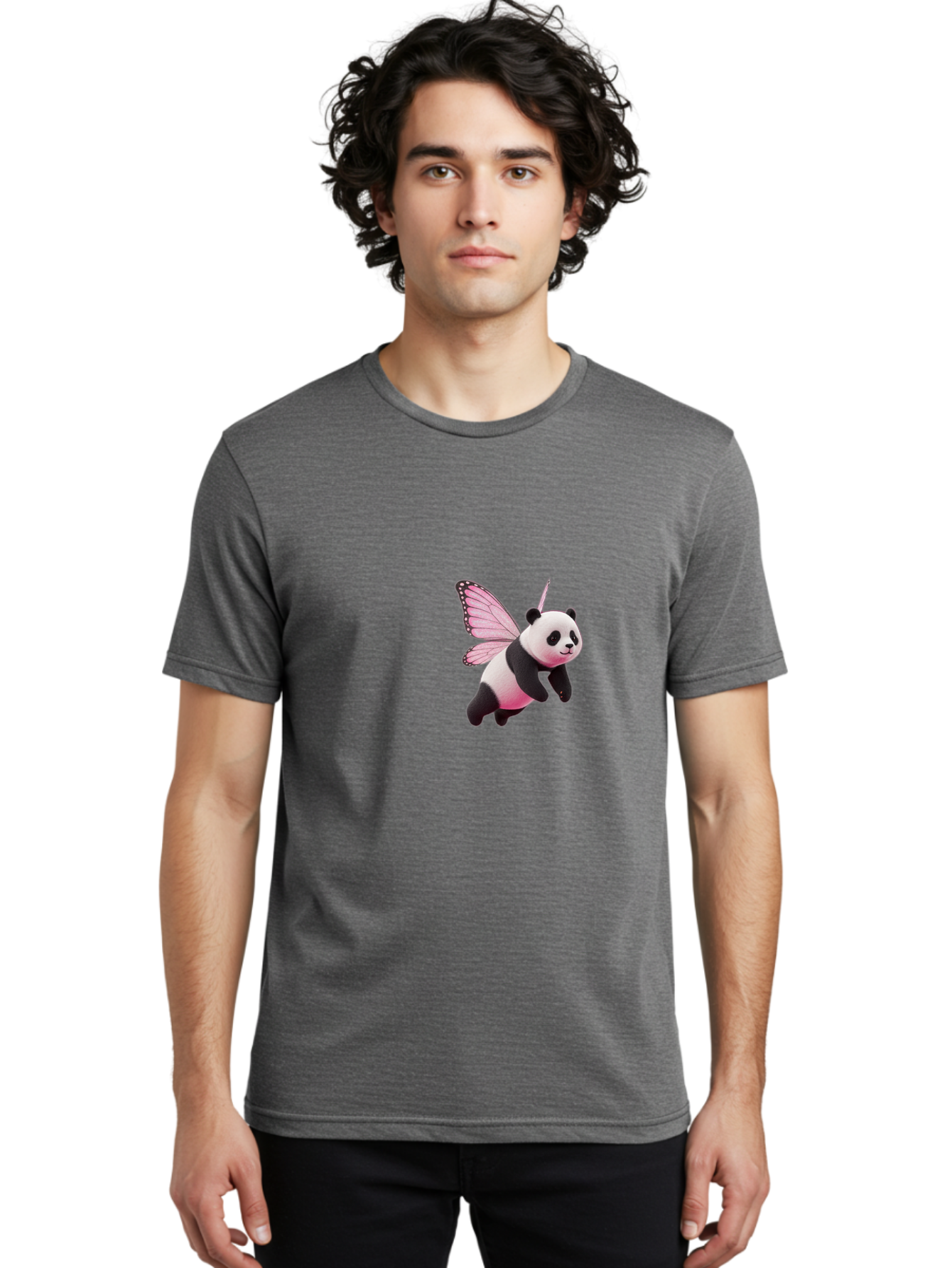 Panda-Unicorn Men'S Graphic Tee, 100% Cotton, Comfortable Casual Summer Wear, Machine Washable, Vintage Camera, Old Camera, Antique Camera, Black Camera, Classic Photography, Photography Equipment, Nostalgic Device, Film Camera, Camera Art Baf324