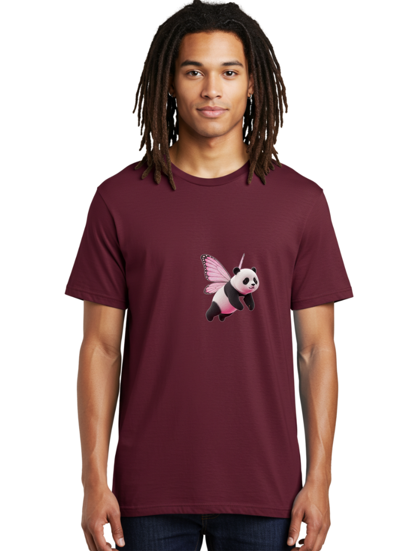 Panda-Unicorn Men'S Graphic Tee, 100% Cotton, Comfortable Casual Summer Wear, Machine Washable, Vintage Camera, Old Camera, Antique Camera, Black Camera, Classic Photography, Photography Equipment, Nostalgic Device, Film Camera, Camera Art Baf324