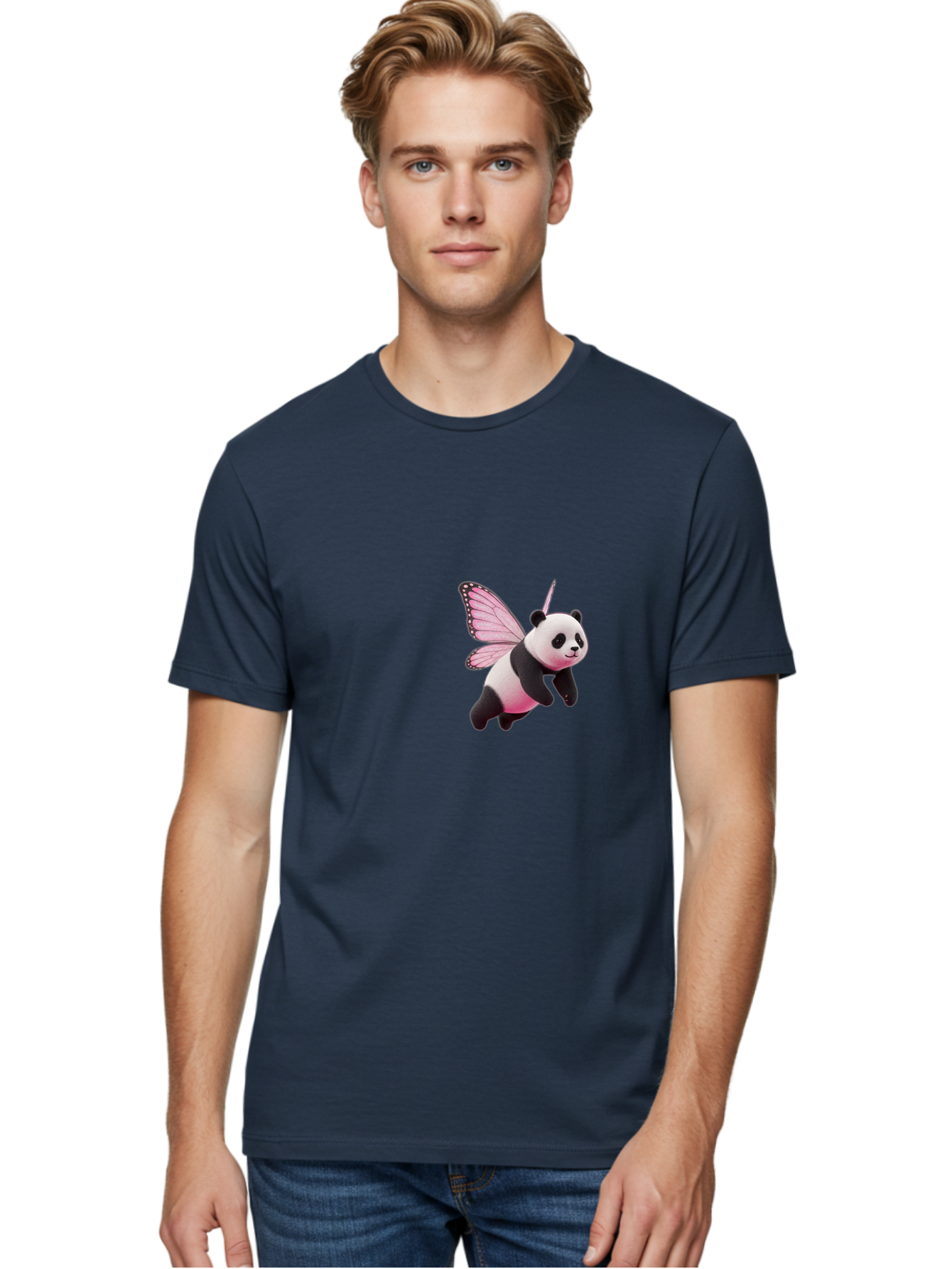 Panda-Unicorn Men'S Graphic Tee, 100% Cotton, Comfortable Casual Summer Wear, Machine Washable, Vintage Camera, Old Camera, Antique Camera, Black Camera, Classic Photography, Photography Equipment, Nostalgic Device, Film Camera, Camera Art Baf324
