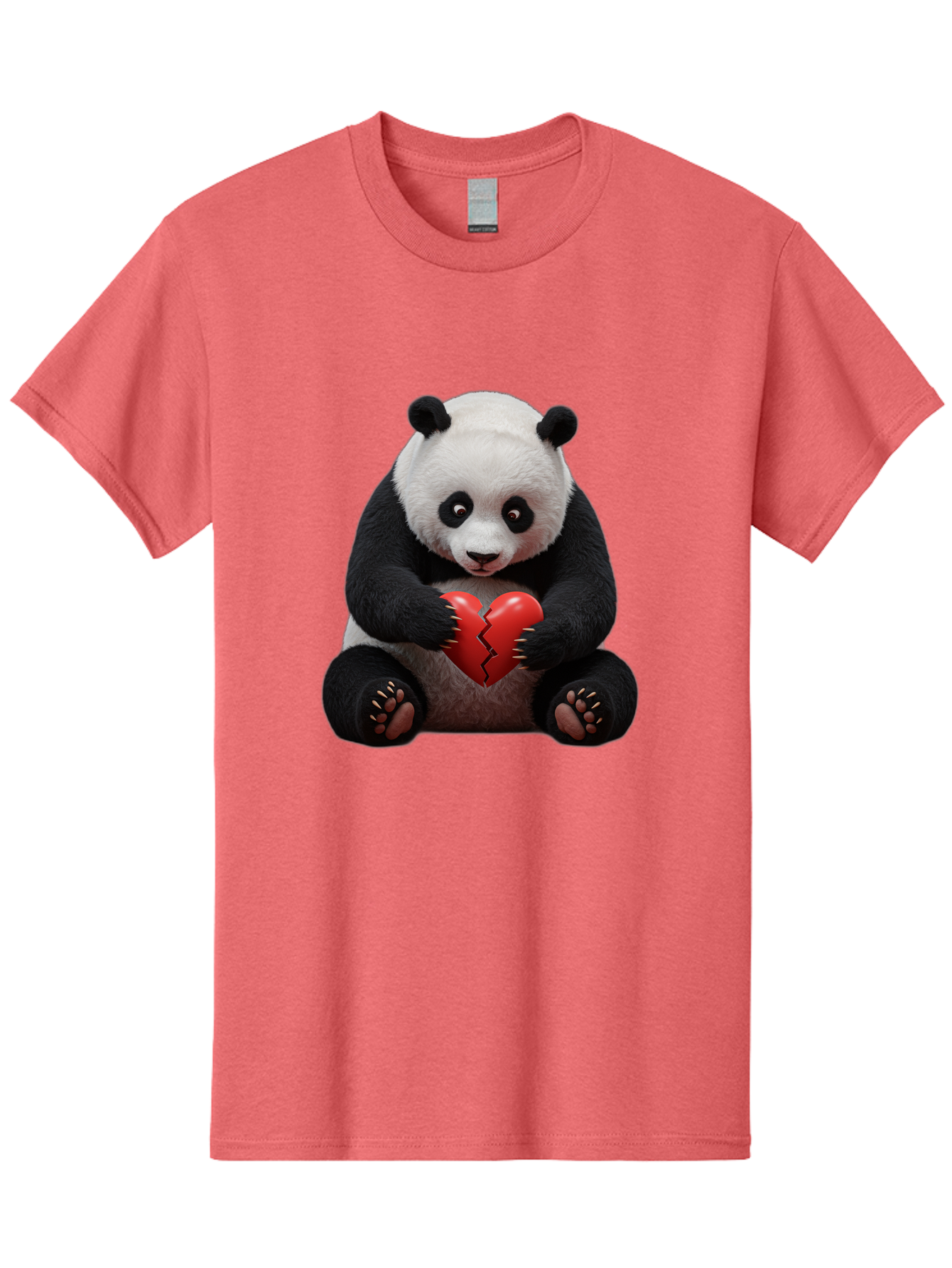 Panda-With-Broken-Heart-1 Men'S Graphic Tee, 100% Cotton, Comfortable Casual Summer Wear, Machine Washable, Vintage Camera, Old Camera, Antique Camera, Black Camera, Classic Photography, Photography Equipment, Nostalgic Device, Film Camera, Baf326