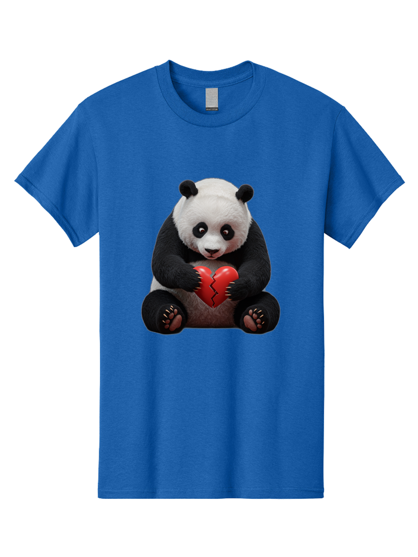 Panda-With-Broken-Heart-1 Men'S Graphic Tee, 100% Cotton, Comfortable Casual Summer Wear, Machine Washable, Vintage Camera, Old Camera, Antique Camera, Black Camera, Classic Photography, Photography Equipment, Nostalgic Device, Film Camera, Baf326