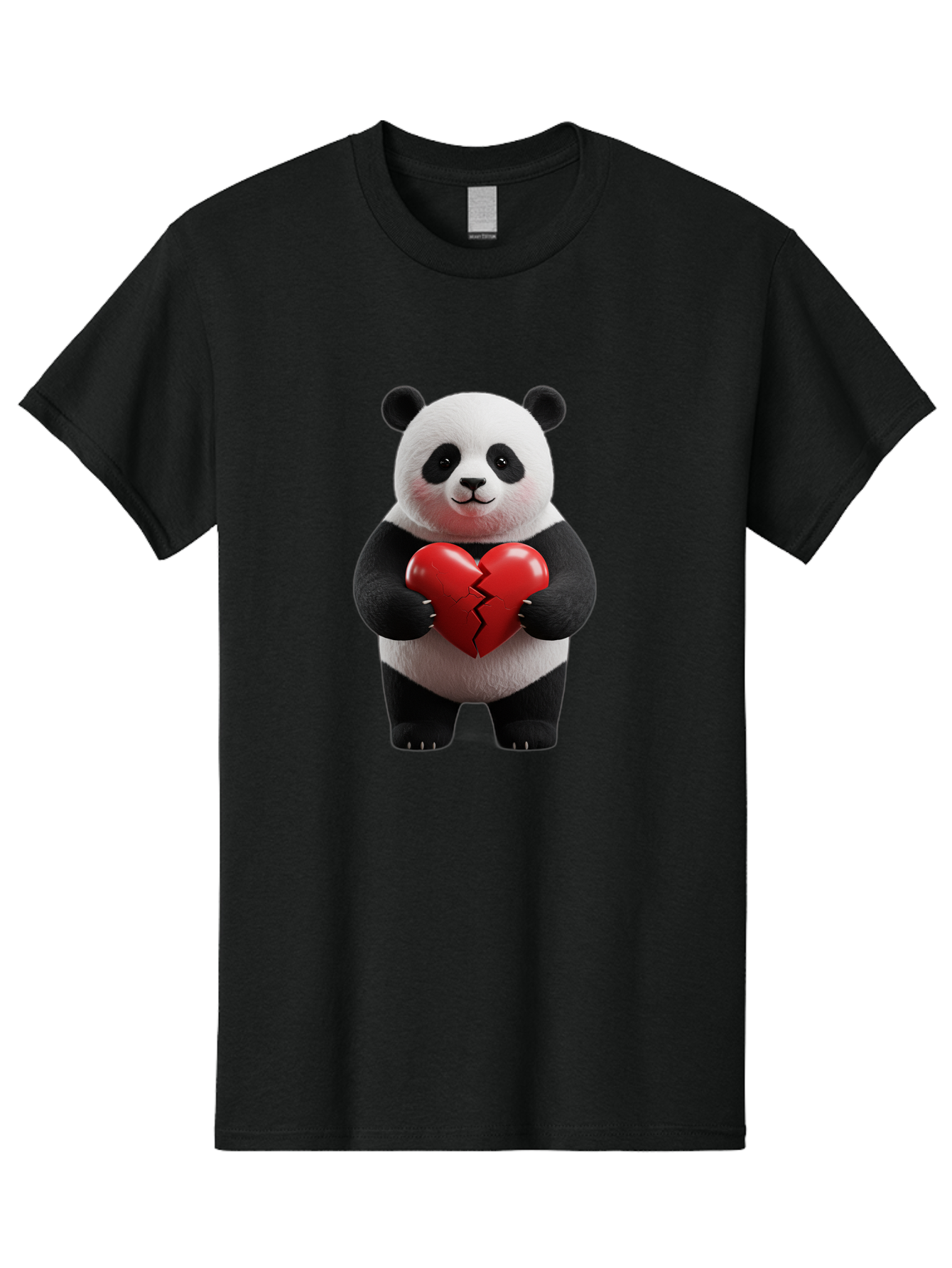 Panda-With-Broken-Heart-2 Men'S Graphic Tee, 100% Cotton, Comfortable Casual Summer Wear, Machine Washable, Vintage Camera, Old Camera, Antique Camera, Black Camera, Classic Photography, Photography Equipment, Nostalgic Device, Film Camera, Baf327