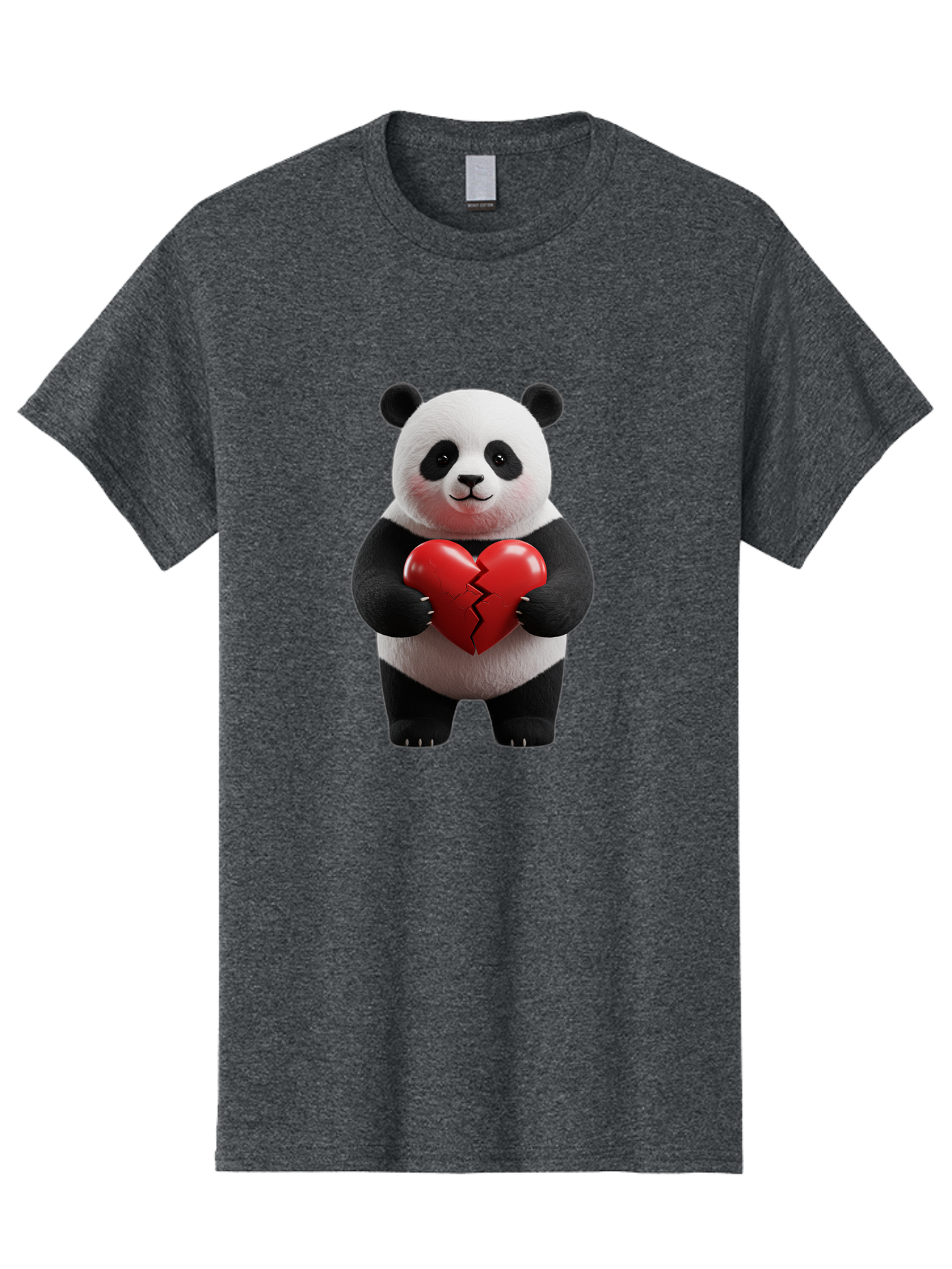 Panda-With-Broken-Heart-2 Men'S Graphic Tee, 100% Cotton, Comfortable Casual Summer Wear, Machine Washable, Vintage Camera, Old Camera, Antique Camera, Black Camera, Classic Photography, Photography Equipment, Nostalgic Device, Film Camera, Baf327