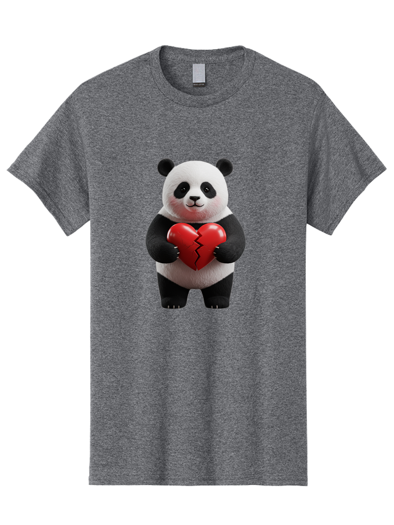 Panda-With-Broken-Heart-2 Men'S Graphic Tee, 100% Cotton, Comfortable Casual Summer Wear, Machine Washable, Vintage Camera, Old Camera, Antique Camera, Black Camera, Classic Photography, Photography Equipment, Nostalgic Device, Film Camera, Baf327