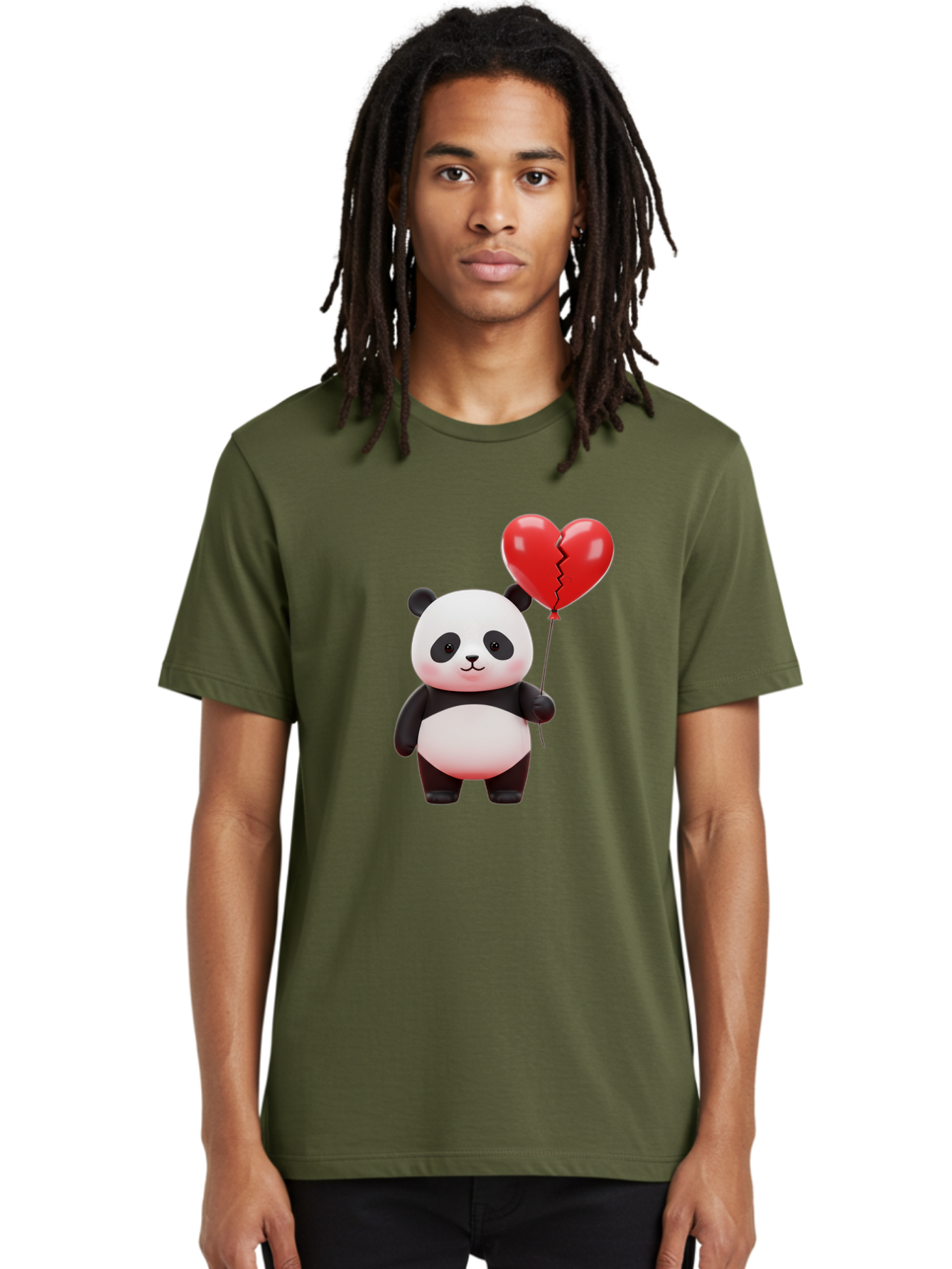 Panda-With-Broken-Heart-Balloon Men'S Graphic Tee, 100% Cotton, Comfortable Casual Summer Wear, Machine Washable, Vintage Camera, Old Camera, Antique Camera, Black Camera, Classic Photography, Photography Equipment, Nostalgic Device, Baf328