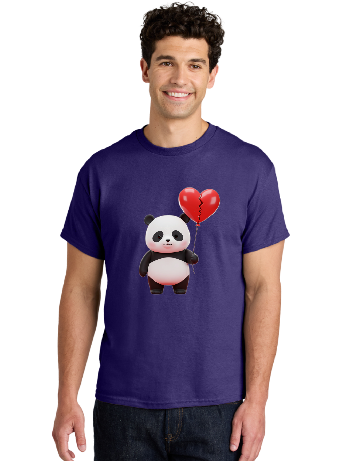 Panda-With-Broken-Heart-Balloon Men'S Graphic Tee, 100% Cotton, Comfortable Casual Summer Wear, Machine Washable, Vintage Camera, Old Camera, Antique Camera, Black Camera, Classic Photography, Photography Equipment, Nostalgic Device, Baf328